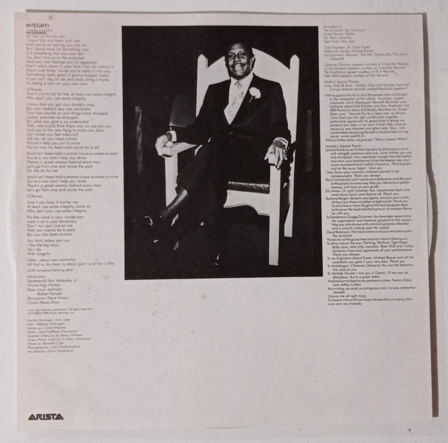 Aretha Franklin - Who's Zoomin' Who? (LP Nacional - Usado)