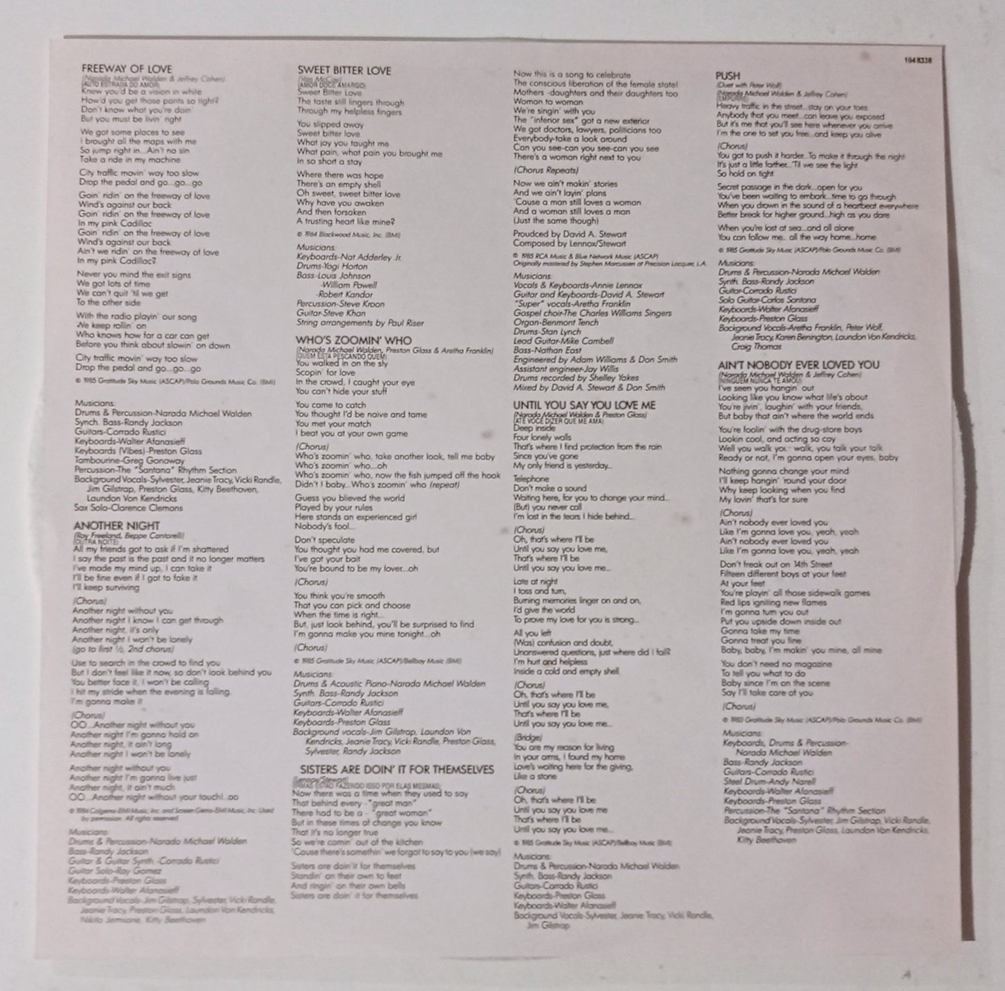 Aretha Franklin - Who's Zoomin' Who? (LP Nacional - Usado)