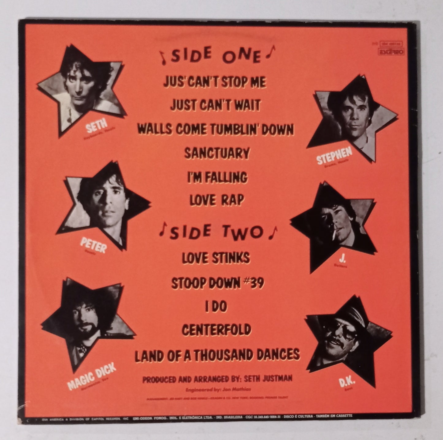 J. Geils Band - Showtime! (LP Nacional - Usado)