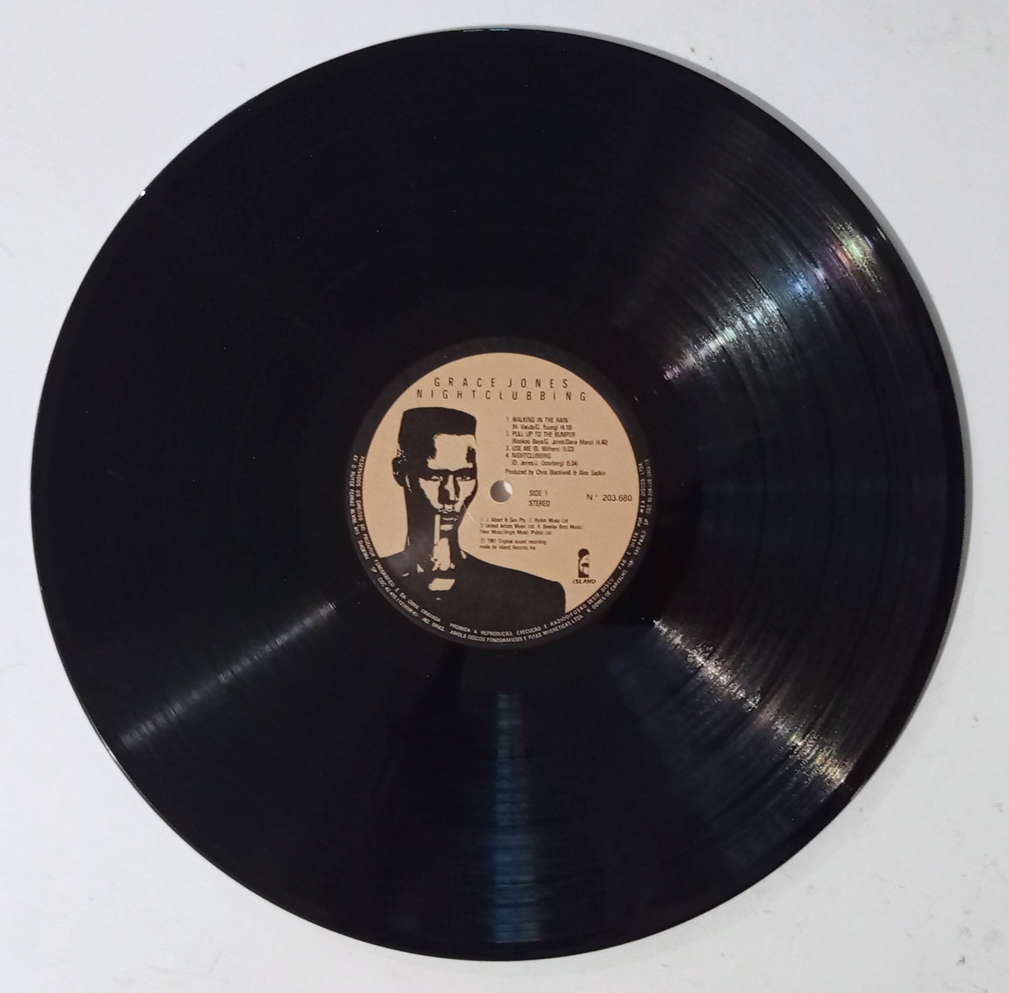 Grace Jones - Nightclubbing (LP Nacional Usado)
