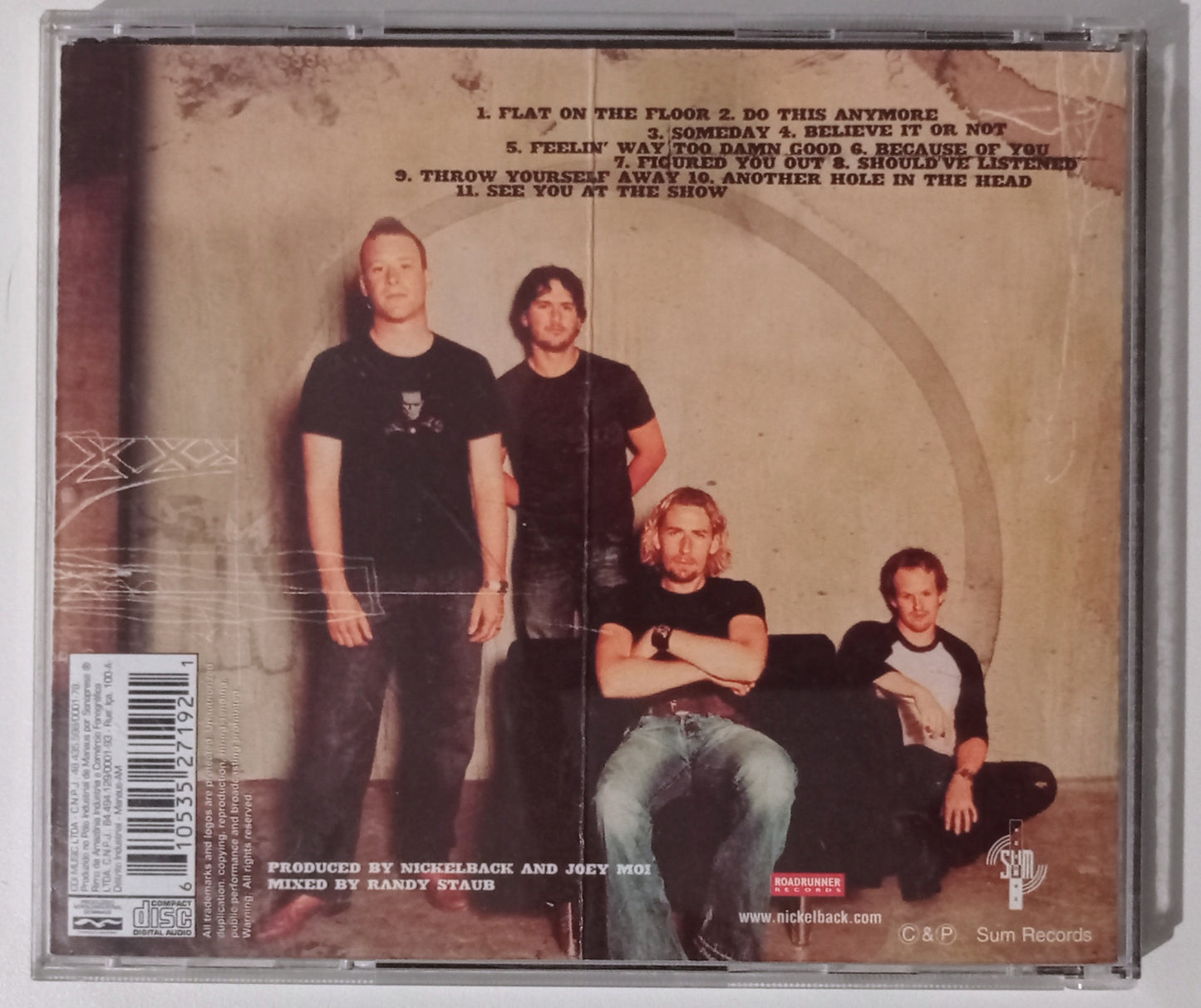 Nickelback - The Long Road (CD Nacional - Usado)