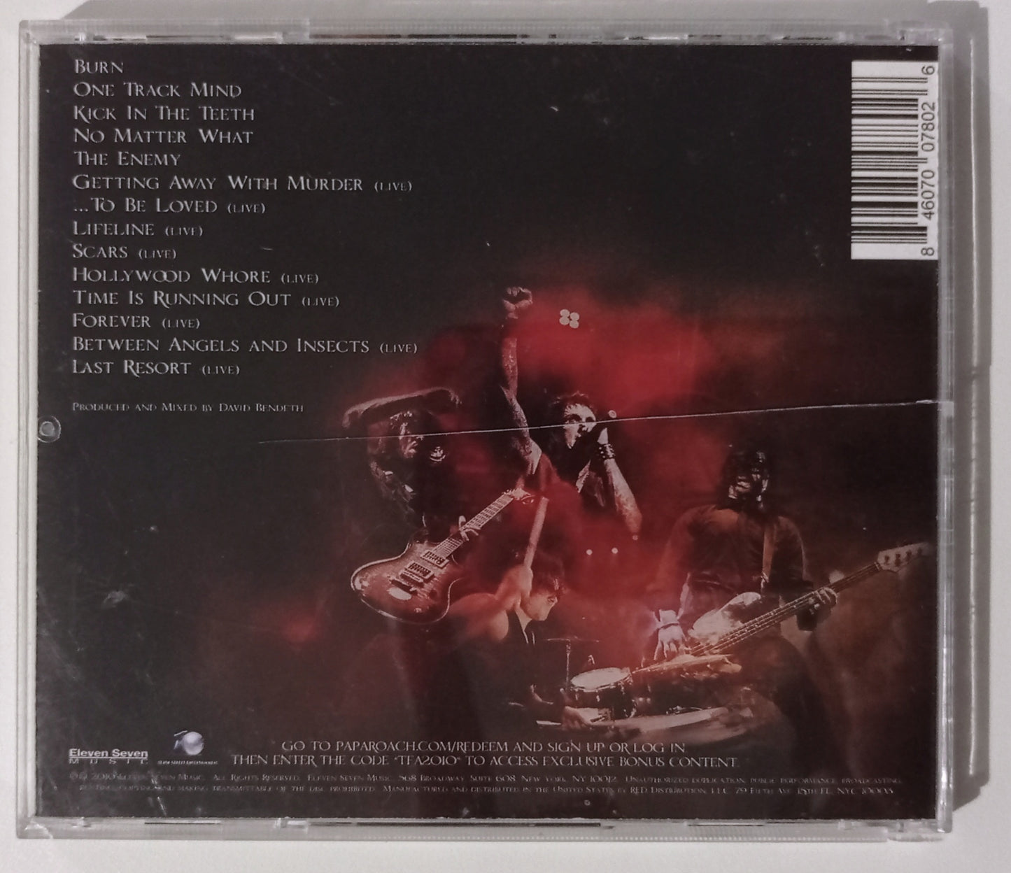 Papa Roach - Time For Annihilation...On The Record And On The Road (CD - USA - Usado)