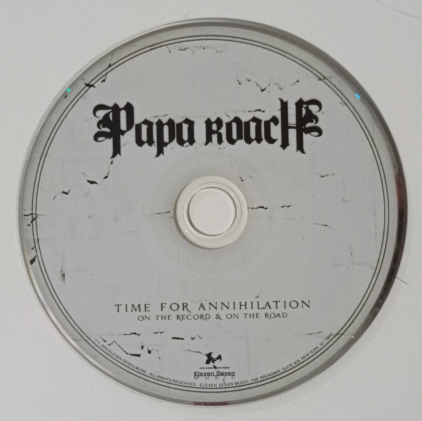 Papa Roach - Time For Annihilation...On The Record And On The Road (CD - USA - Usado)