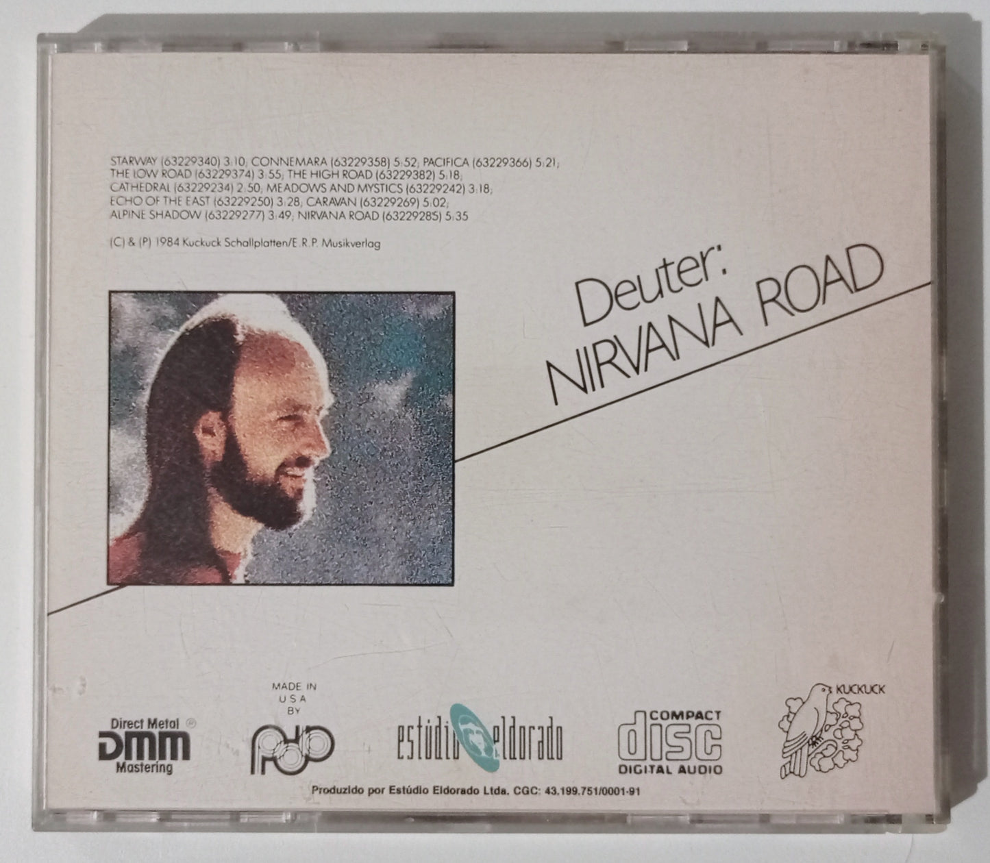 Deuter - Nirvana Road (CD Nacional - Usado)