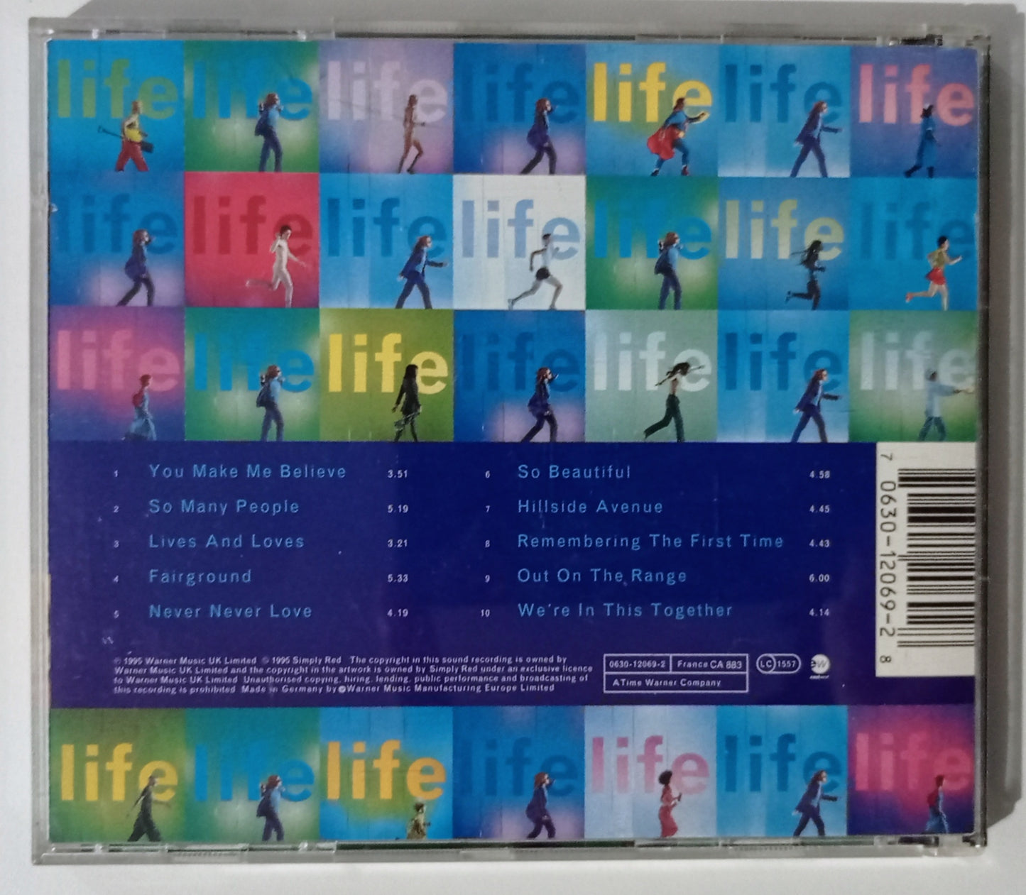 Simply Red - Life (CD França - Usado)