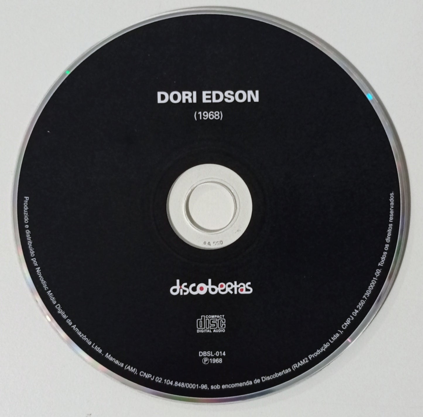 Dori Edson - Dori Edson (CD Nacional - Usado)