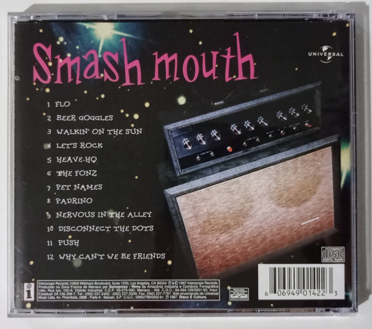 Smash Mouth - Fush Yu Mang (CD Nacional - Usado)