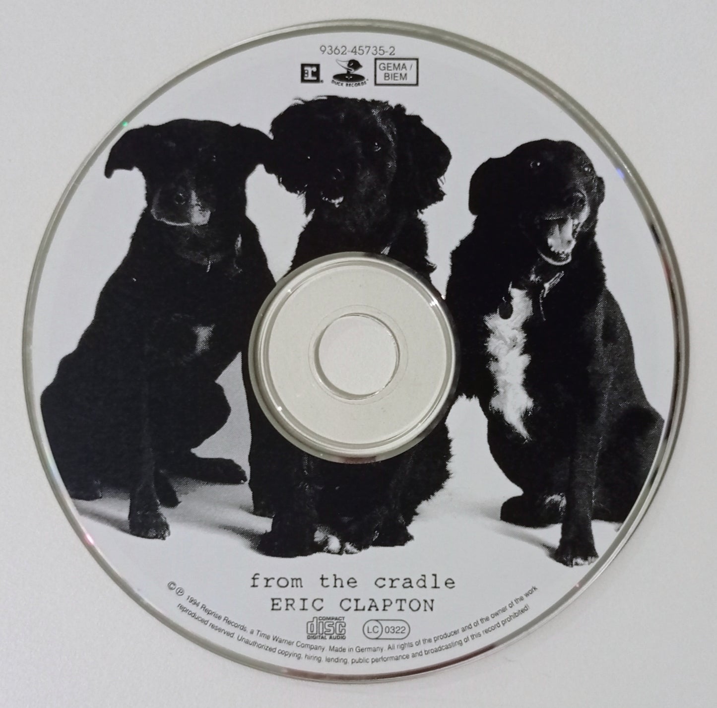 Eric Clapton - From the Cradle (CD Alemanha - Usado)