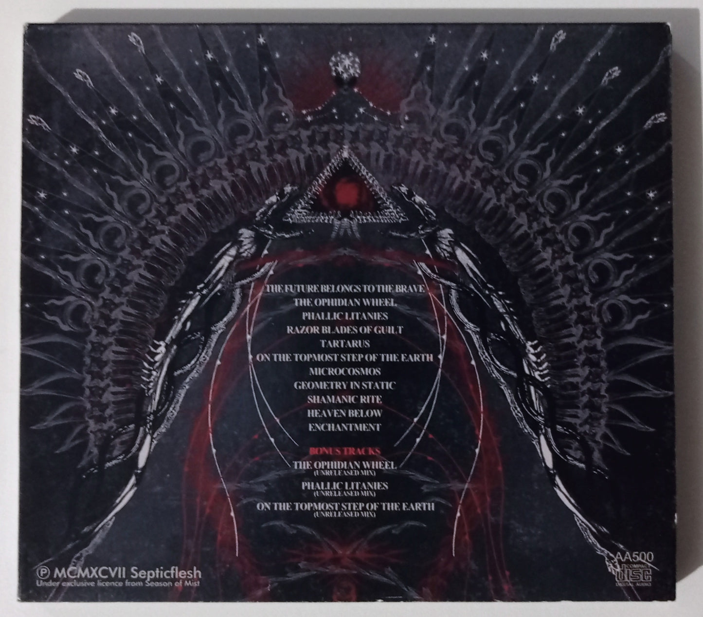 Septicflesh - Ophidian Wheel (CD Nacional - Usado)