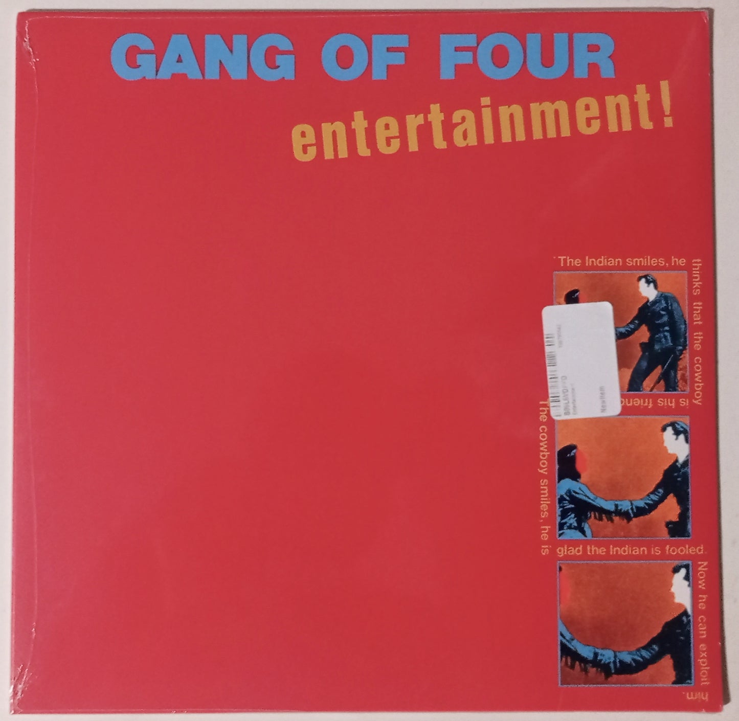Gang of Four - Entertainment! (LP Importado Republica Tcheca - LACRADO)