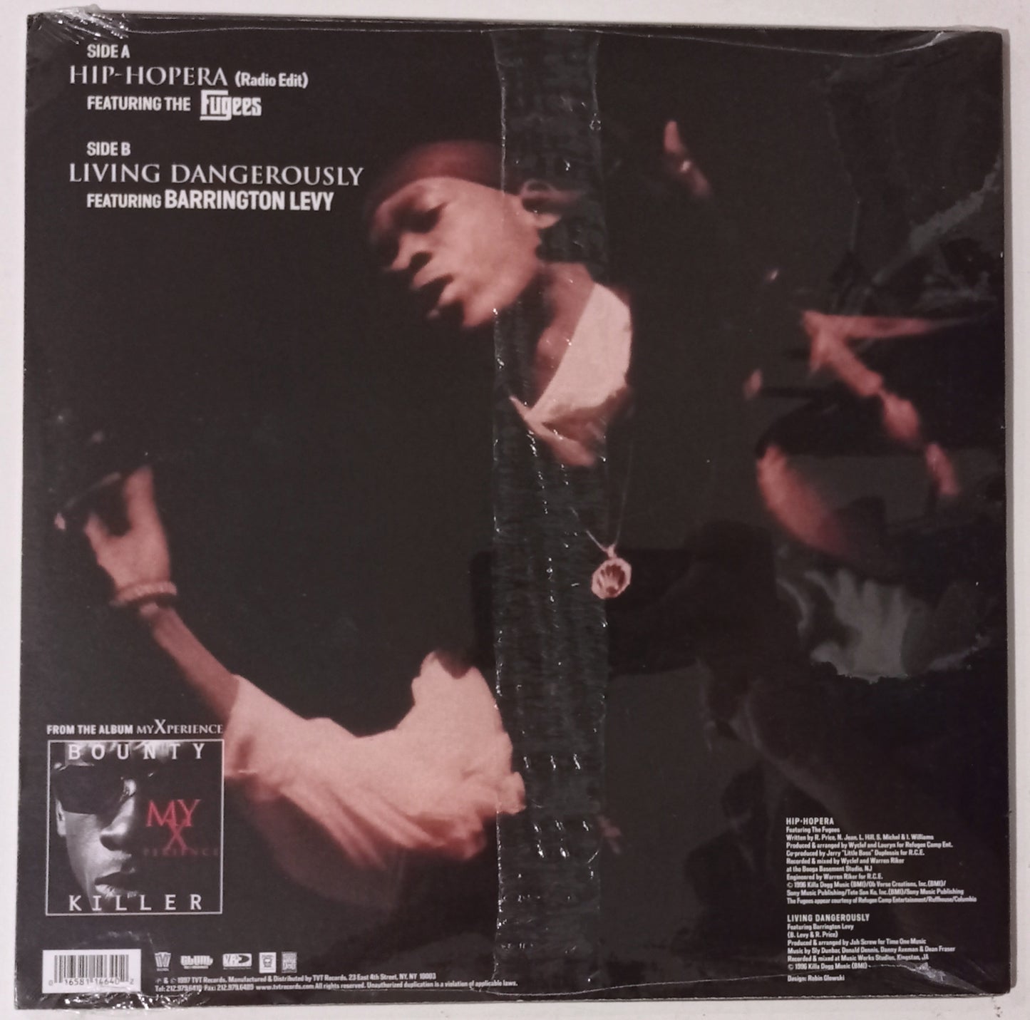 Bounty Killer Featuring The Fugees - Hip Hopera (12" Importado USA - LACRADO)