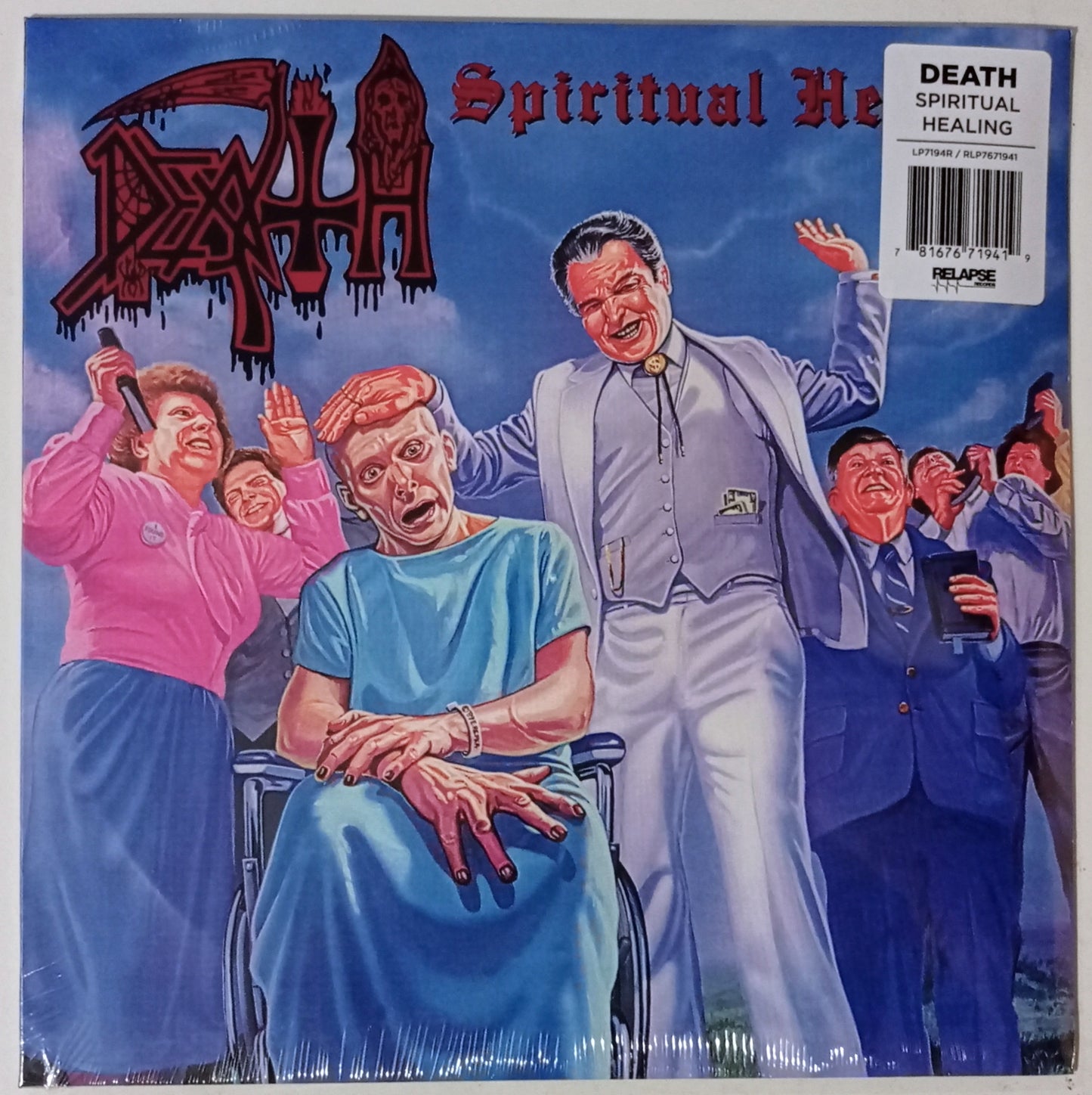 Death - Spiritual Healing (LP Importado USA- LACRADO)