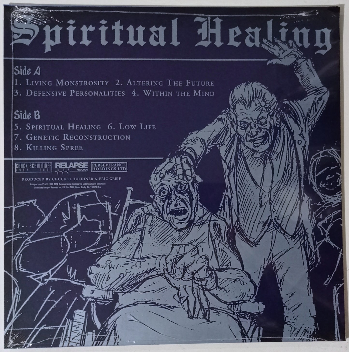 Death - Spiritual Healing (LP Importado USA- LACRADO)