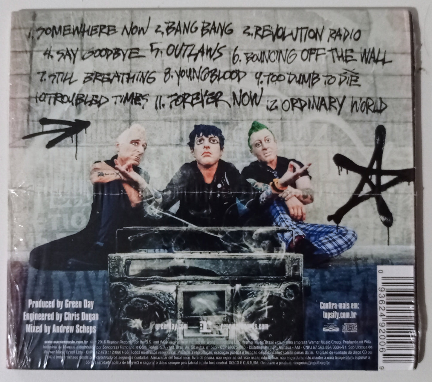 Green Day - Revolution Radio (CD Nacional - Usado)
