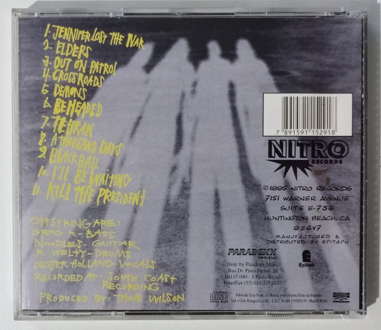 Offspring - The Offspring (CD Nacional - Usado)
