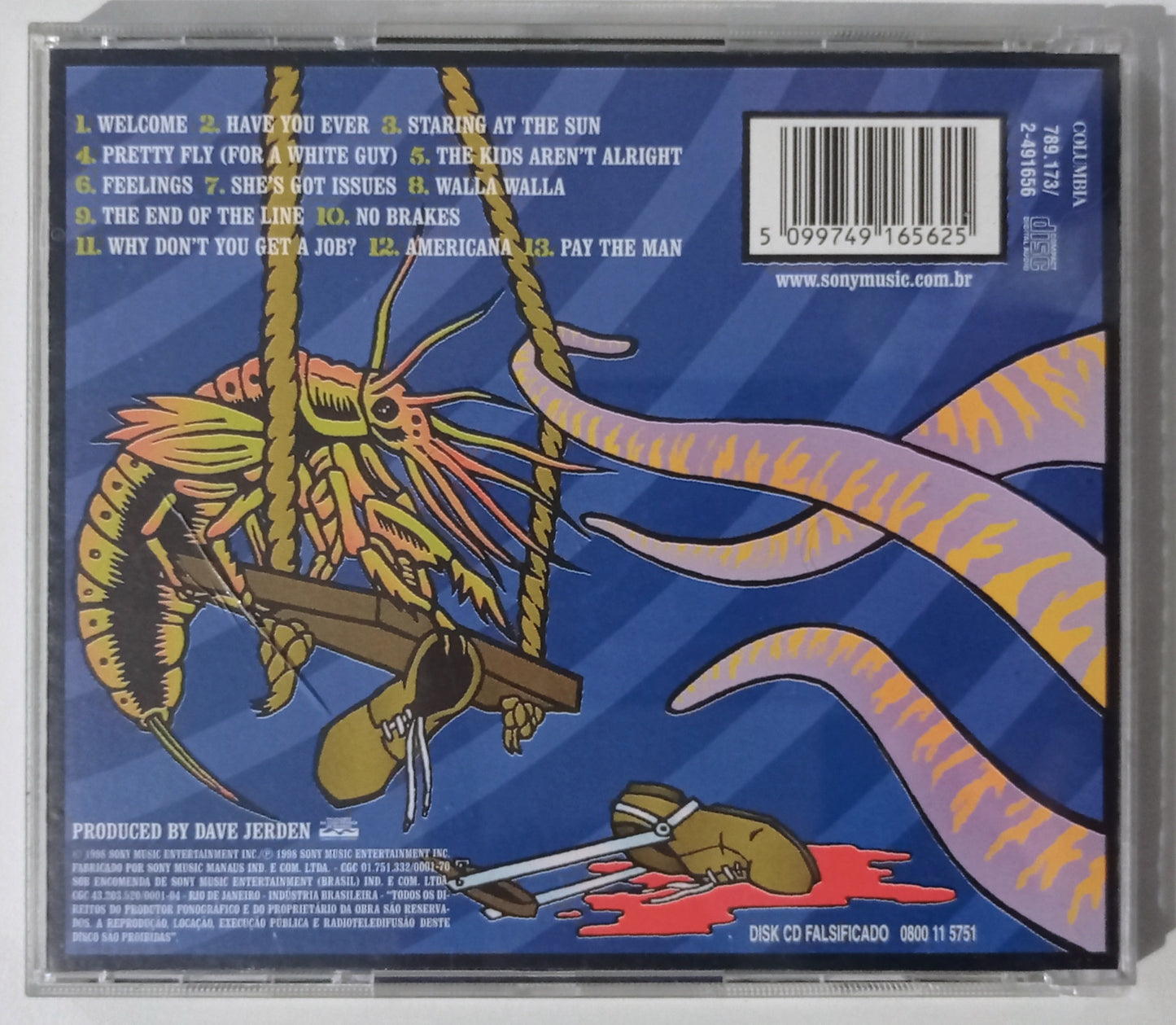 Offspring - Americana (CD Nacional - Usado)