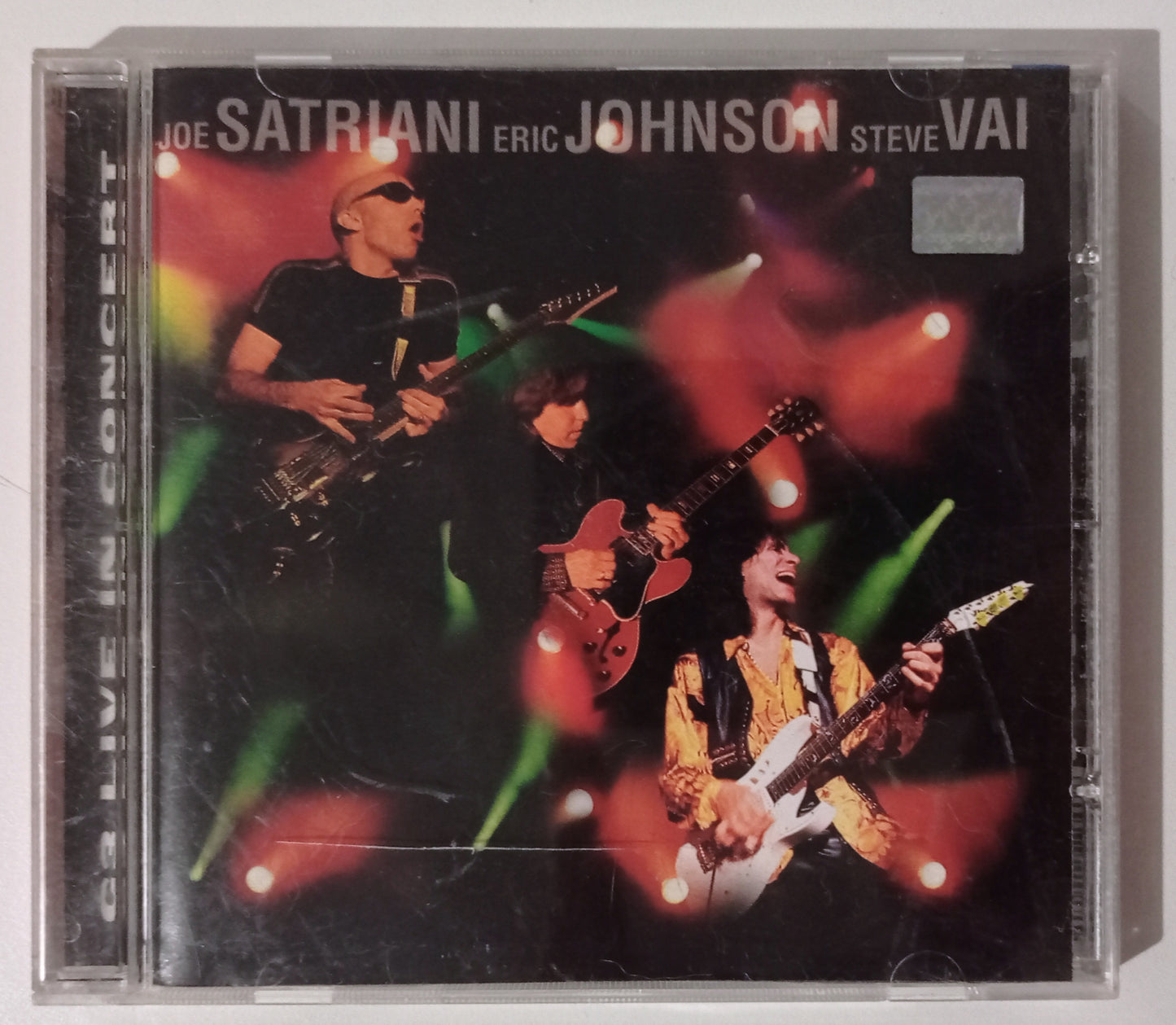 Joe Satriani / Eric Johnson / Steve Vai - G3 Live In Concert (CD Nacional - Usado)