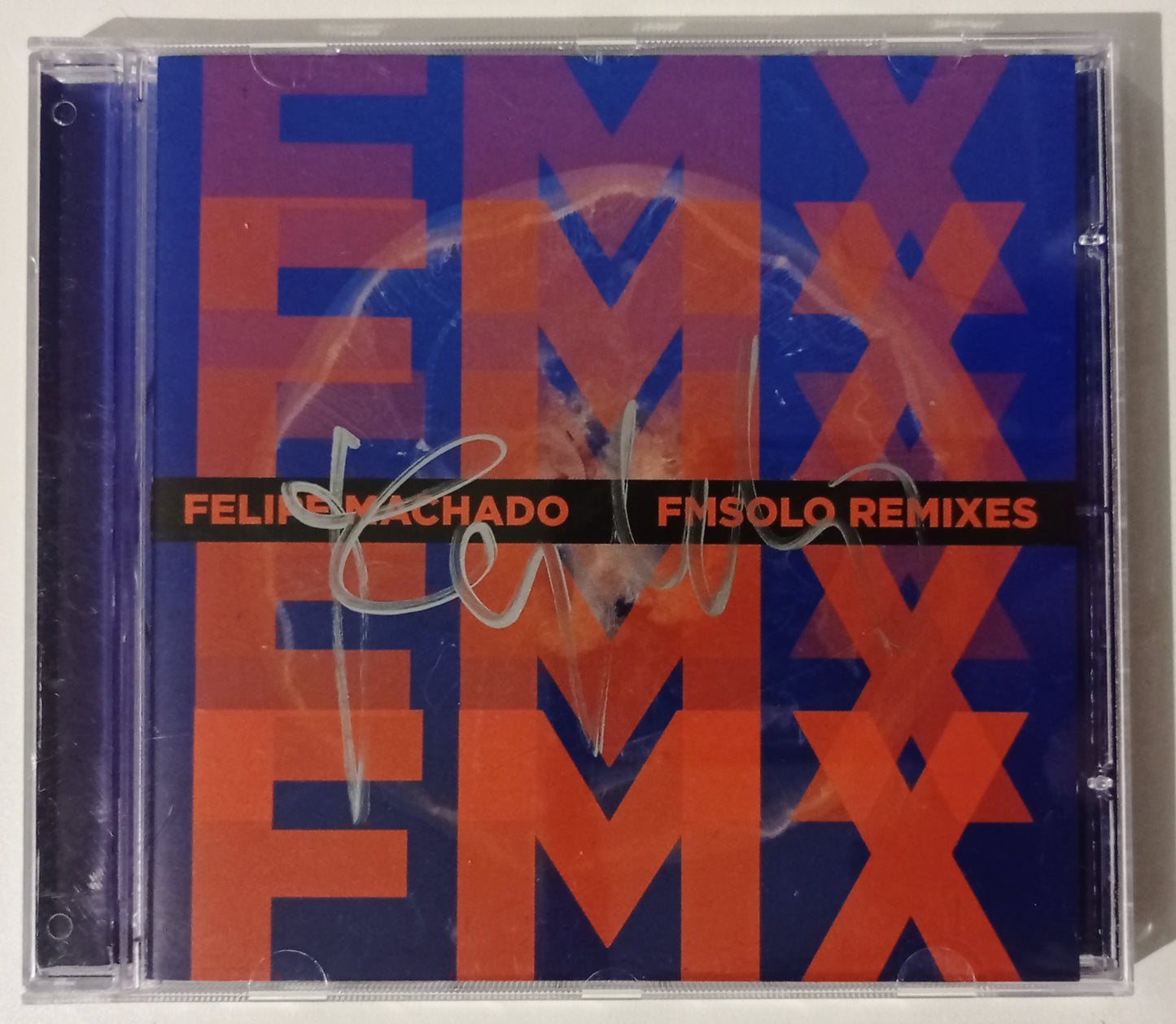 Felipe Machado - FMSOLO Remixes (CD Nacional AUTOGRAFADO - Usado)
