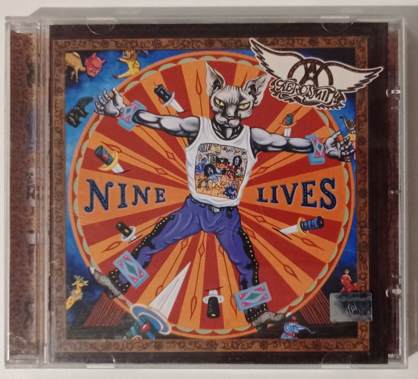 Aerosmith - Nine Lives (CD Nacional - Usado)