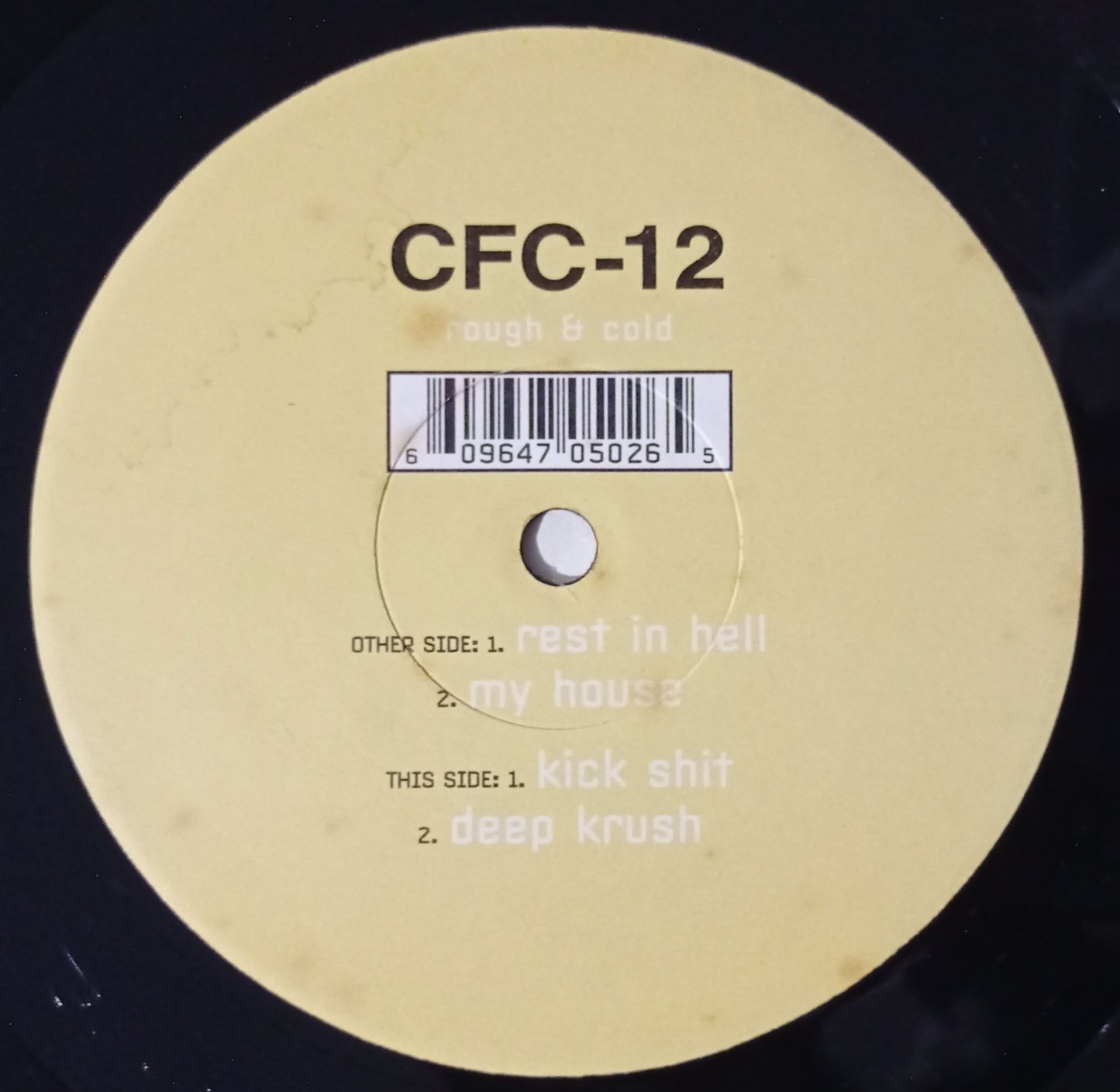 CFC-12 - Rough & Cold (Vinyl 12" - Importado USA - USADO)