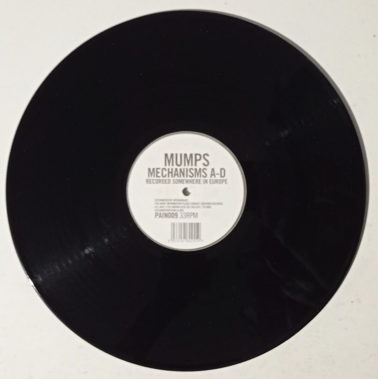 Mumps - Mechanisms A-D (Vinyl 12" - Importado Inglaterra - USADO)