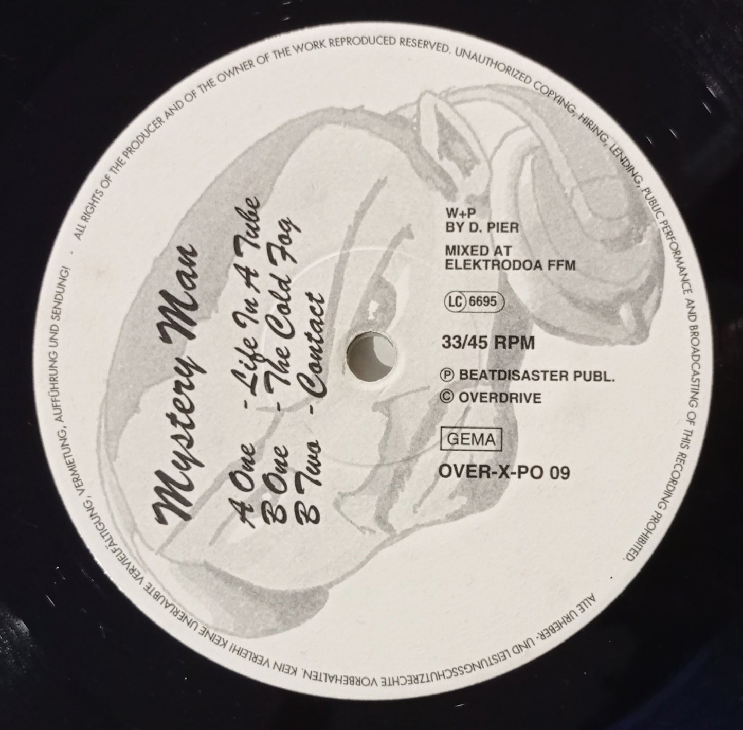 Mistery Man - Life In A Tube (Vinyl 12" - Importado Alemanha - USADO)