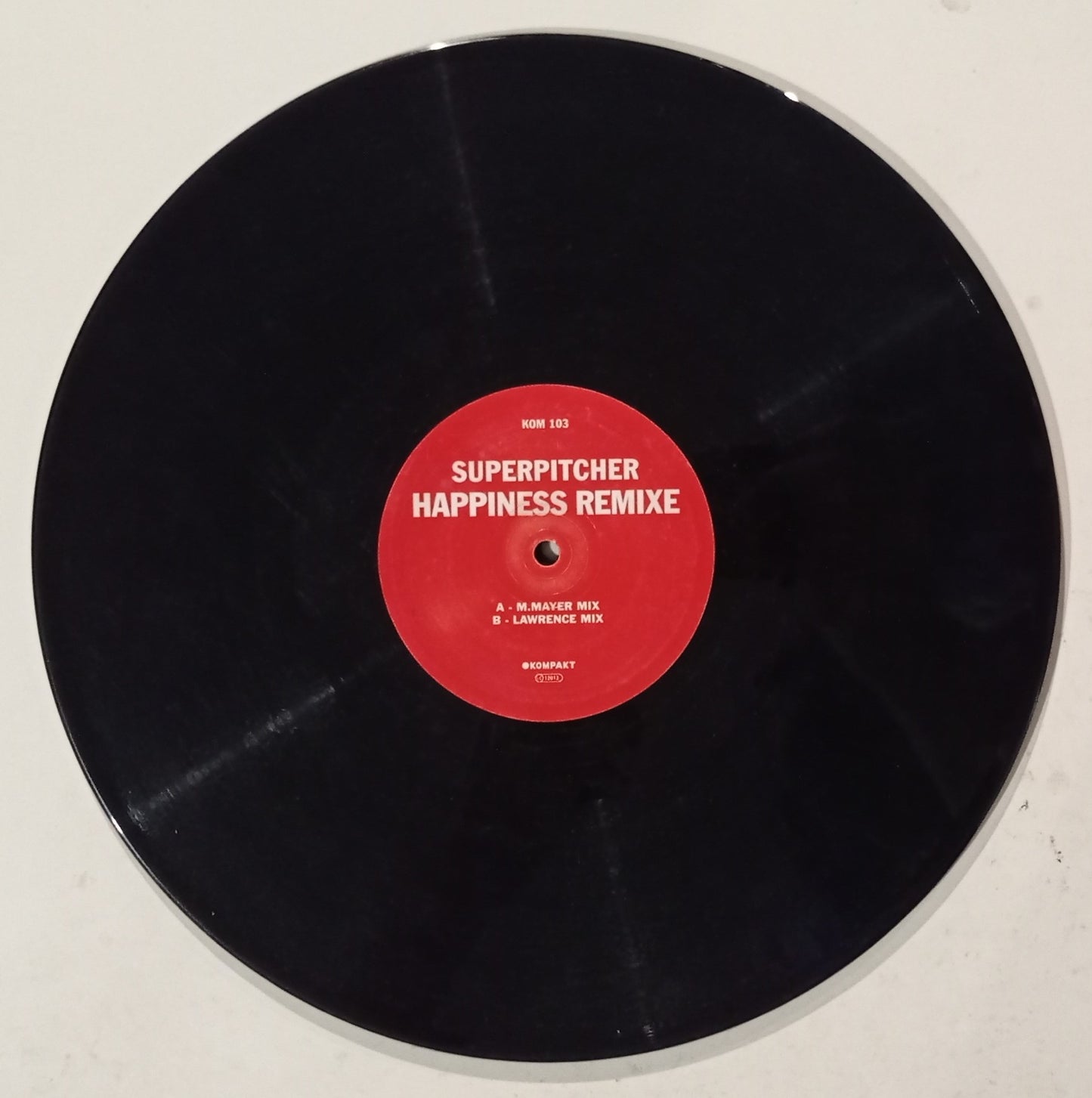 Superpitcher - Happiness Remixe (Vinyl 12" - Importado Alemanha - USADO)