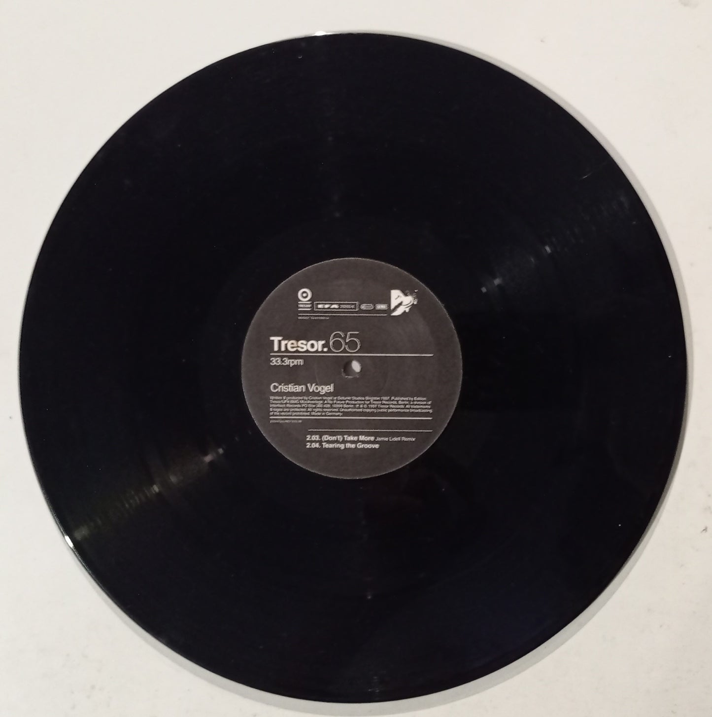 Cristian Vogel - (Don't) Take More (Vinyl 12" - Importado Alemanha - USADO)