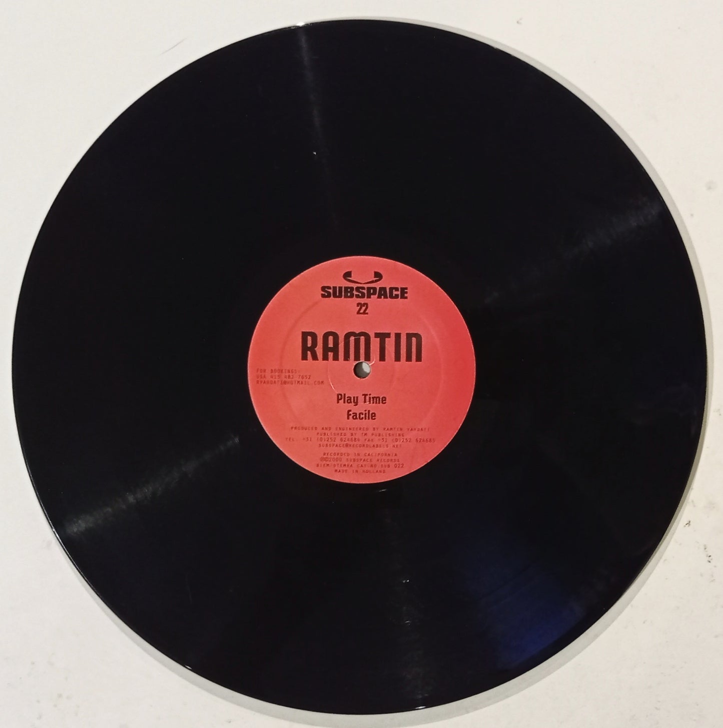 Ramtin - Slamic (Vinyl 12" - Importado Holanda - USADO)
