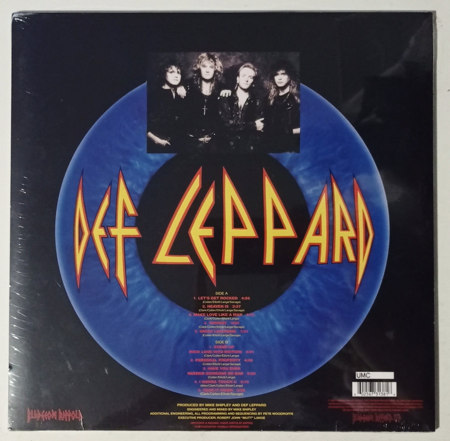 Def Leppard - Adrenalize (LP Importado Holanda - LACRADO)