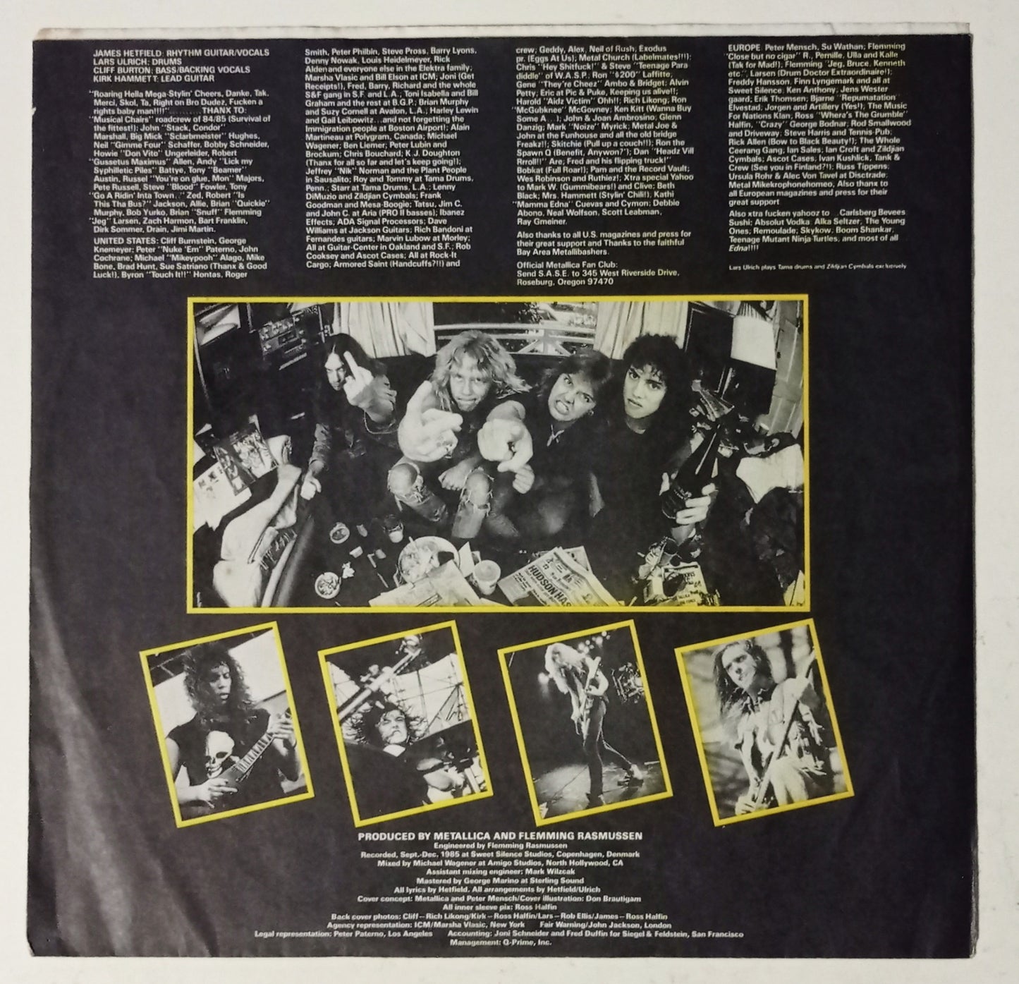 Metallica - Master of Puppets (LP Importado USA - USADO)