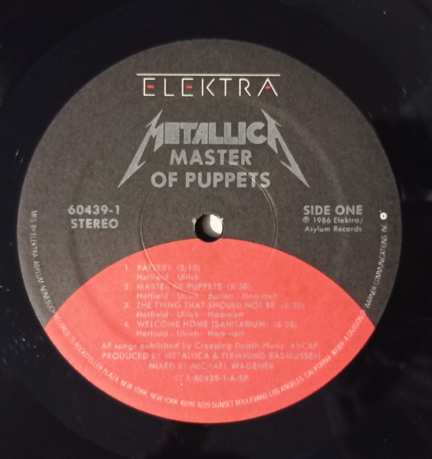 Metallica - Master of Puppets (LP Importado USA - USADO)