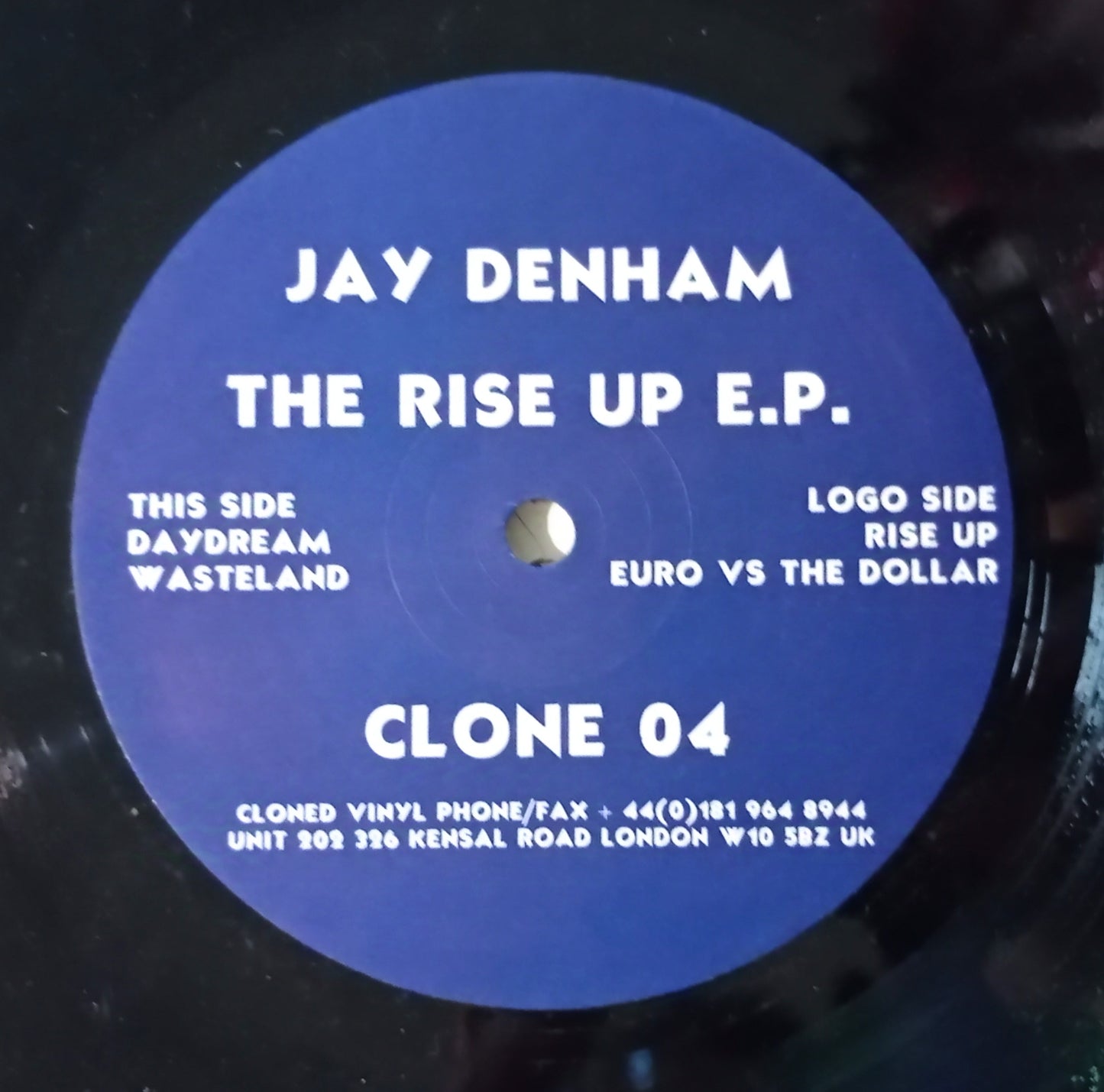 Jay Denham - The Rise Up E.P. (Vinyl 12" - Importado Inglaterra - USADO)