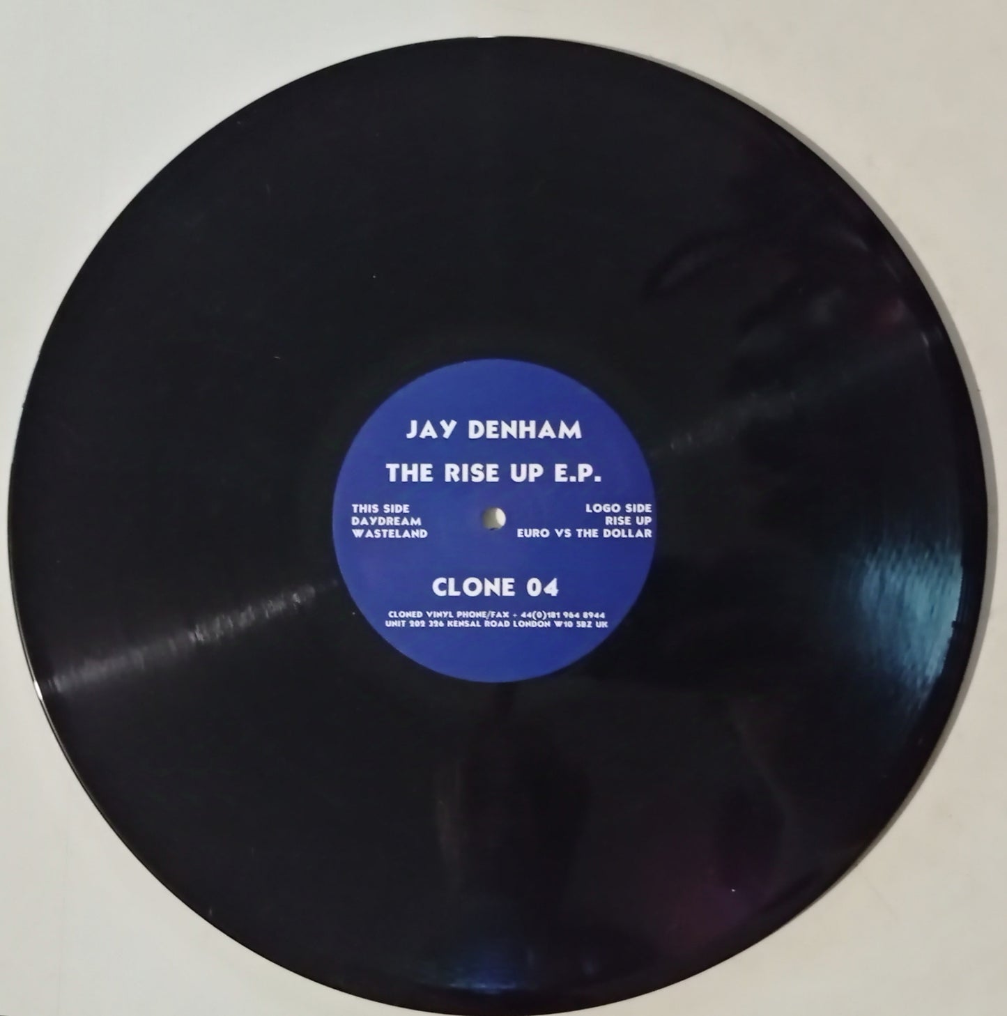 Jay Denham - The Rise Up E.P. (Vinyl 12" - Importado Inglaterra - USADO)