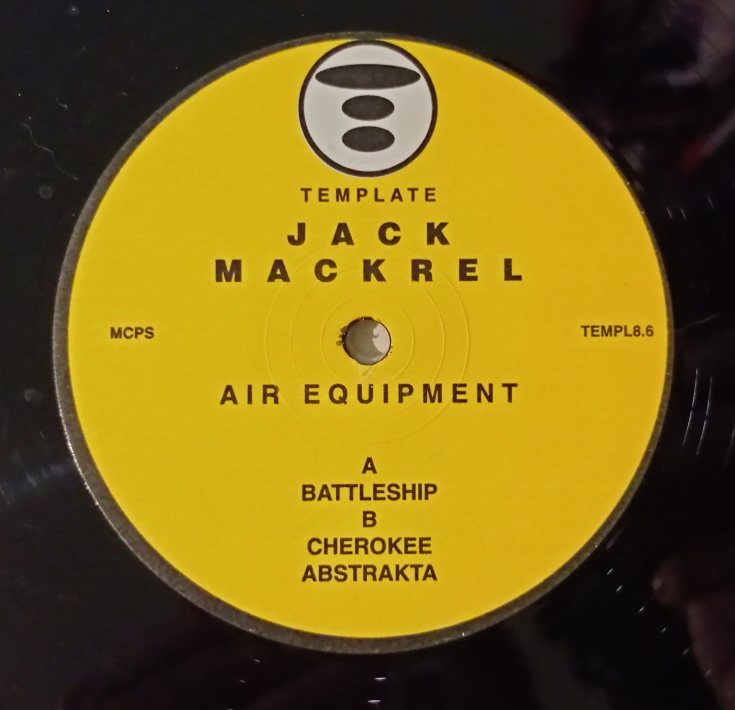 Jack Mackrel - Air Equipment (Vinyl 12" - Importado Inglaterra - USADO)