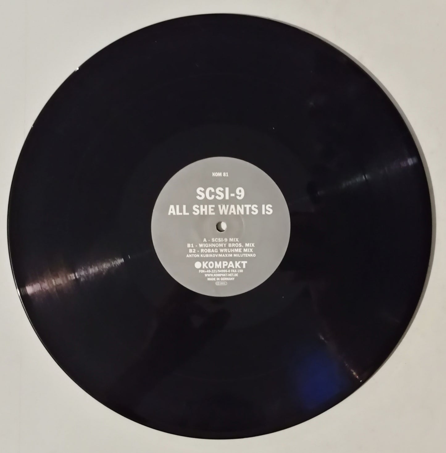 SCSI-9 - All She Wants Is (Vinyl 12" - Importado Alemanha - USADO)