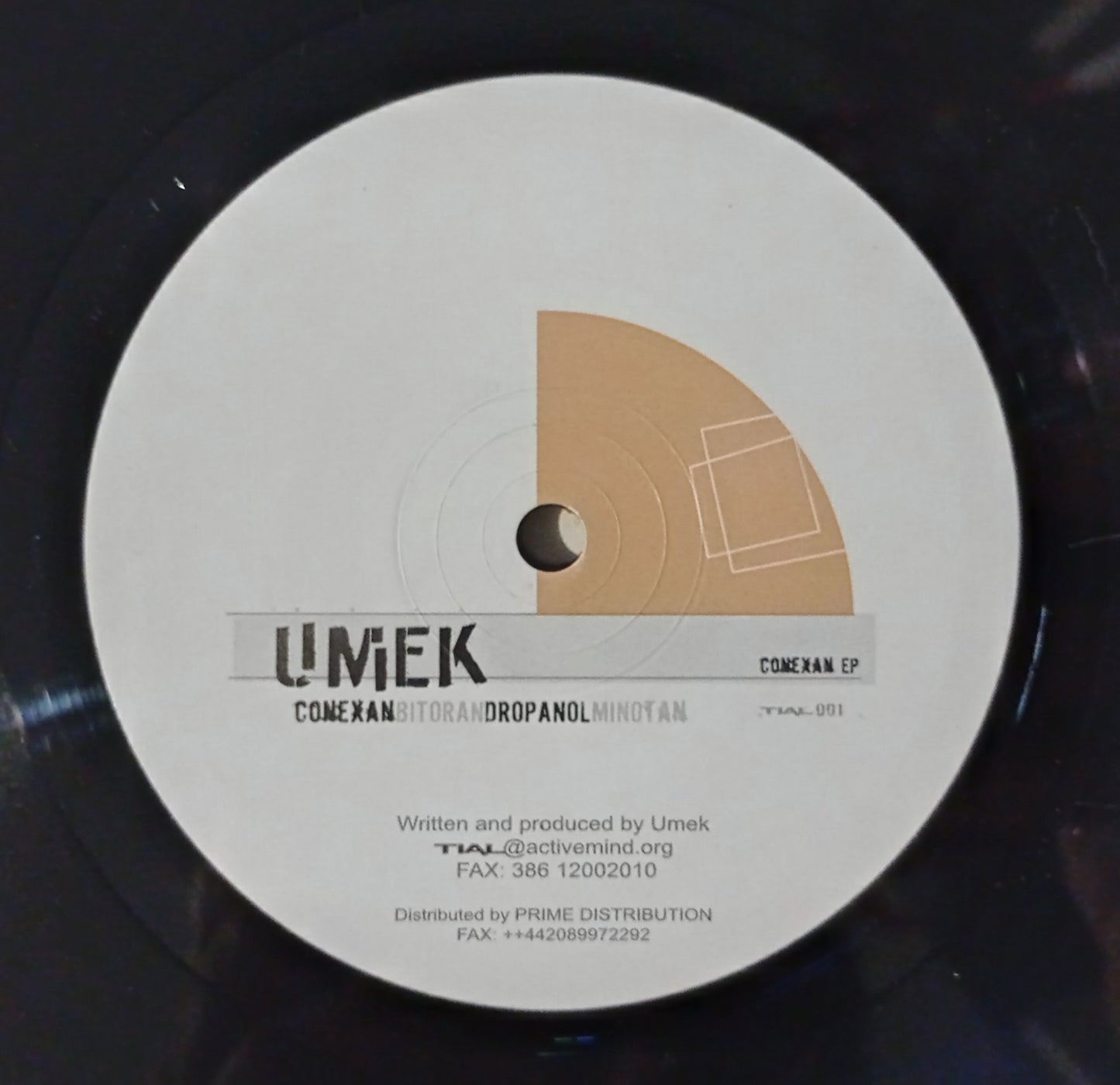 Umek - Conexan EP (Vinyl 12" - Importado Eslovênia - USADO)