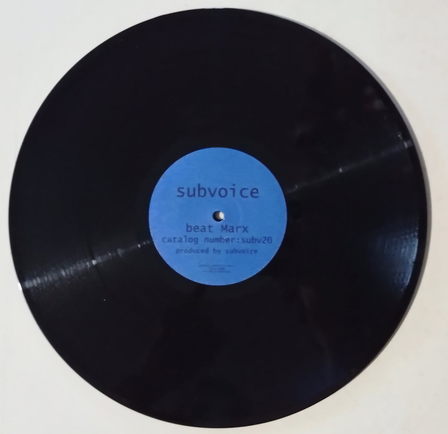 Subvoice - Beat Marx (Vinyl 12" - Importado Japão - USADO