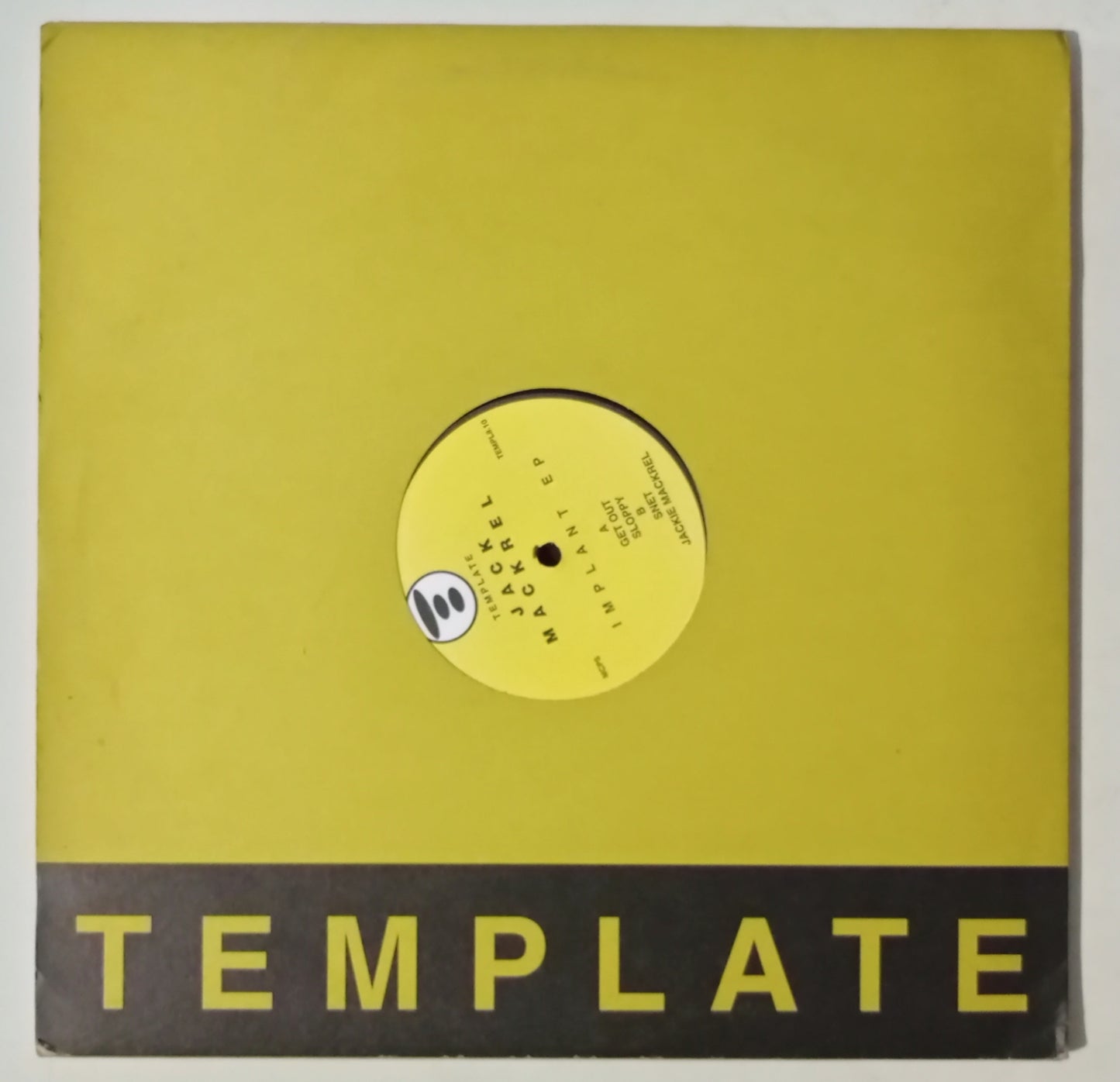 Jack Mackrel - Implant EP (Vinyl 12" - Importado Inglaterra - USADO)