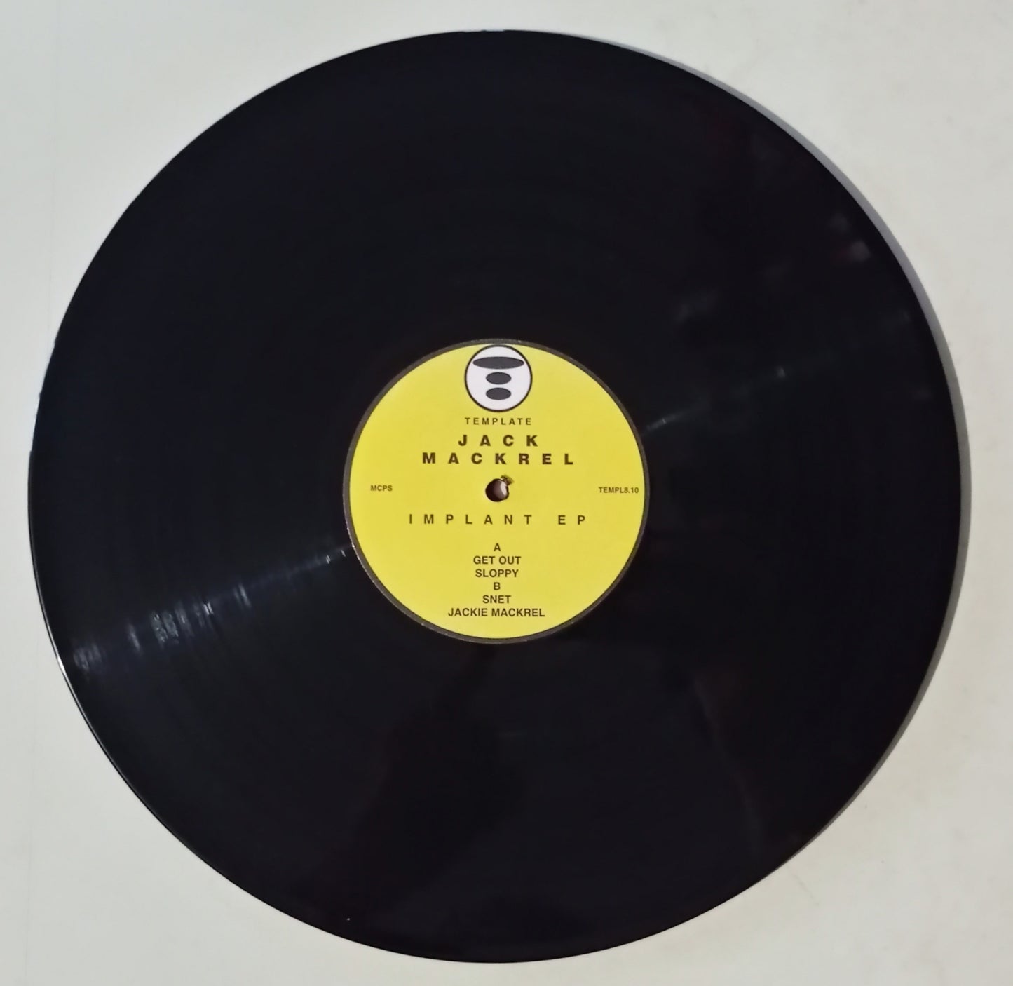 Jack Mackrel - Implant EP (Vinyl 12" - Importado Inglaterra - USADO)