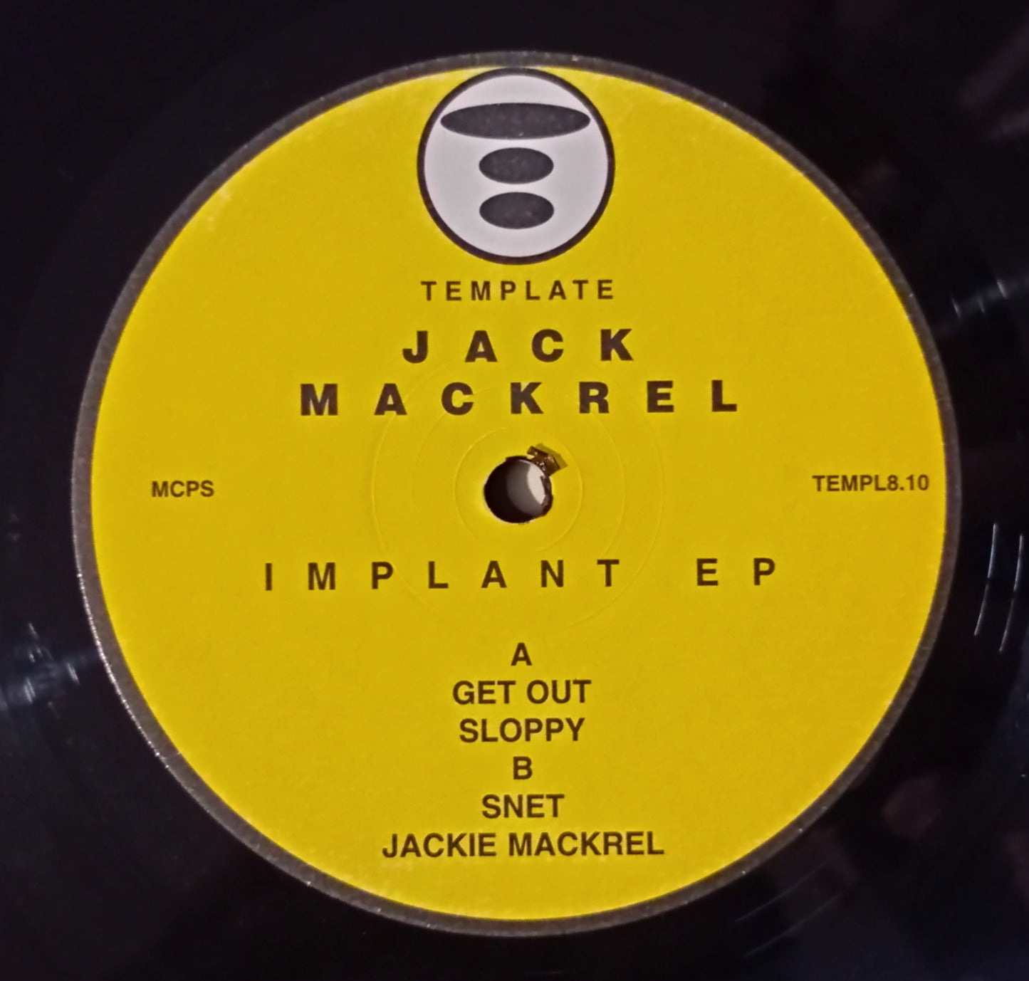 Jack Mackrel - Implant EP (Vinyl 12" - Importado Inglaterra - USADO)