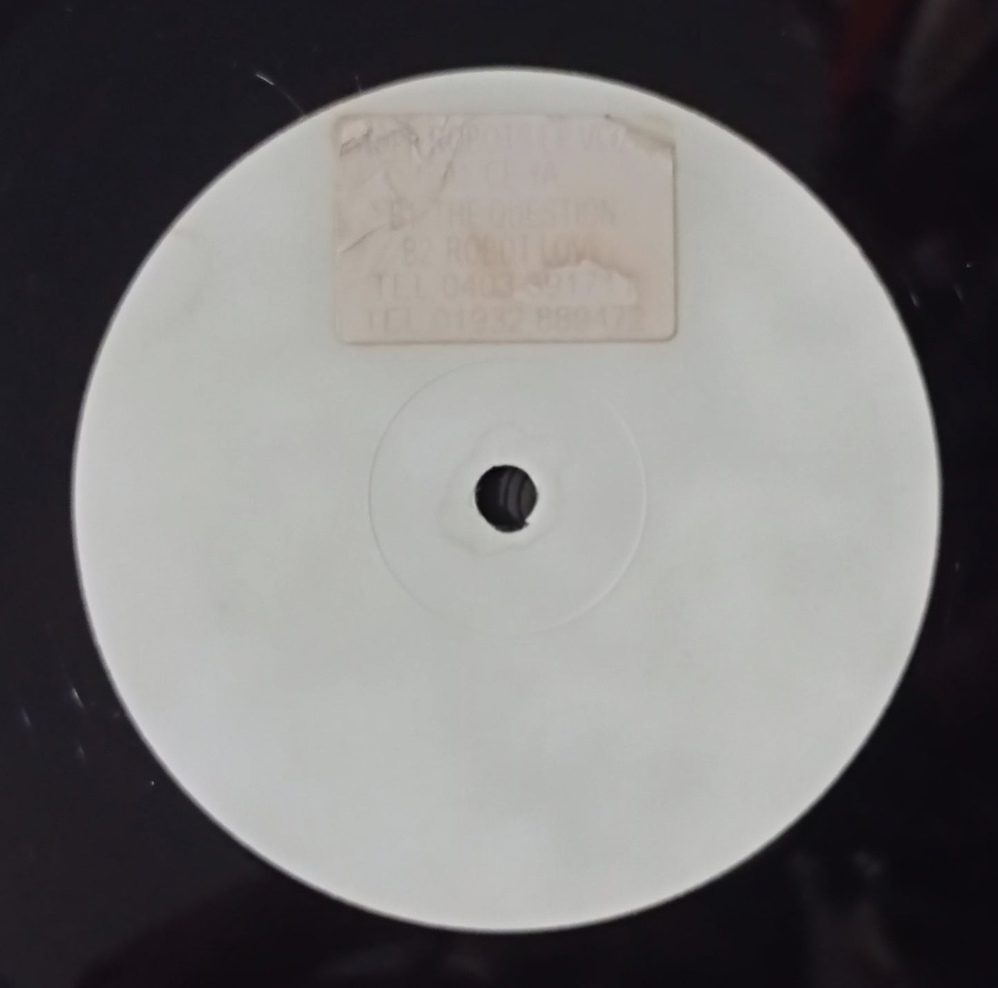 Ruff Robots - Ruff Robots EP Vol 1 (Vinyl 12" White Label - Importado Inglaterra - Usado)