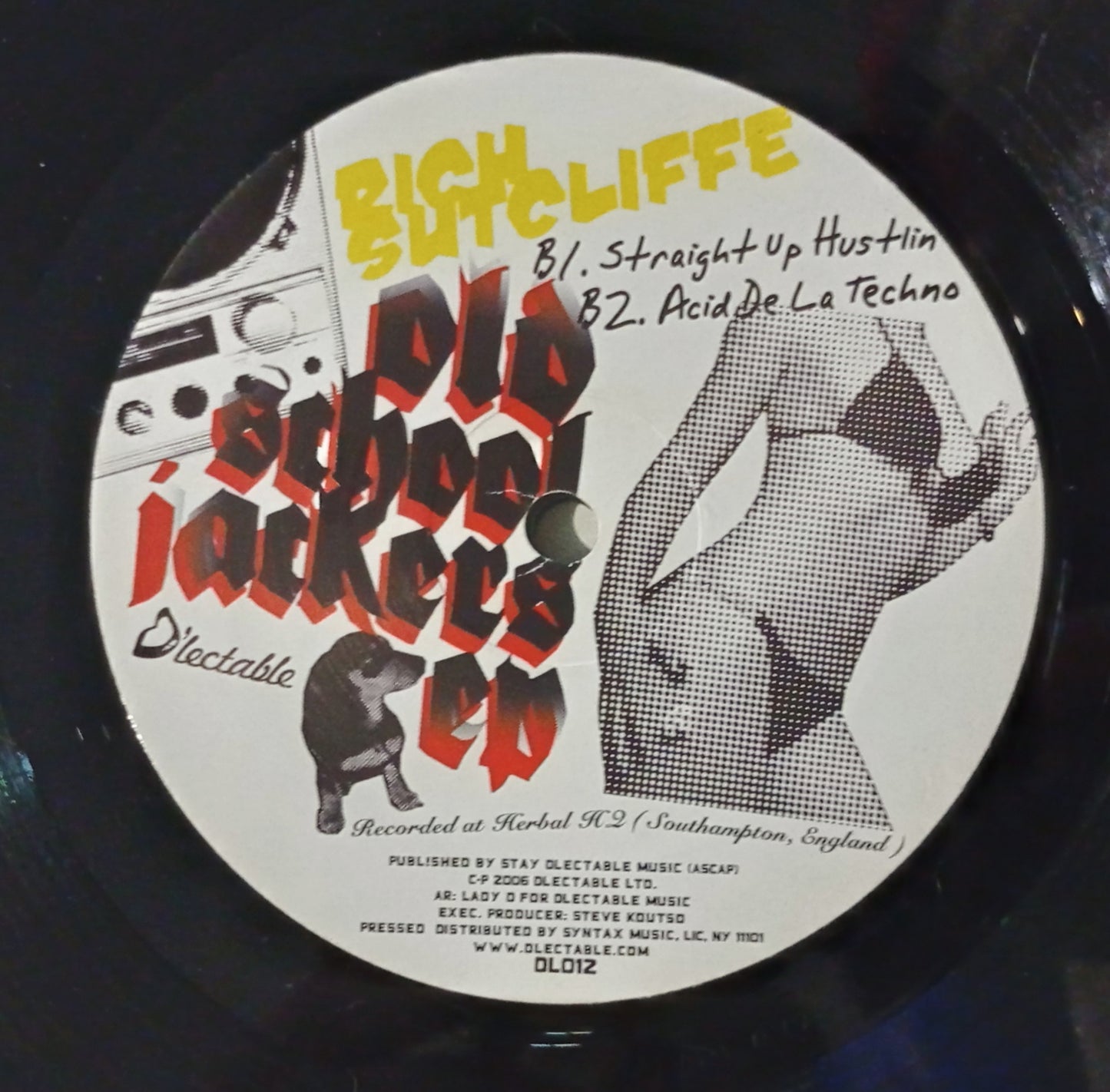Rich Sutcliffe - Old School Jackers EP (Vinyl 12" - Importado USA - USADO)