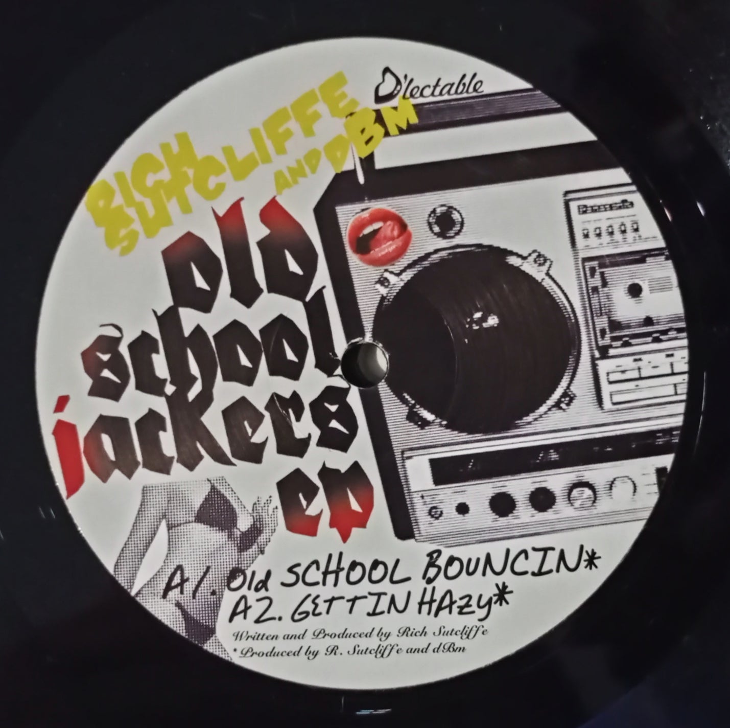 Rich Sutcliffe - Old School Jackers EP (Vinyl 12" - Importado USA - USADO)