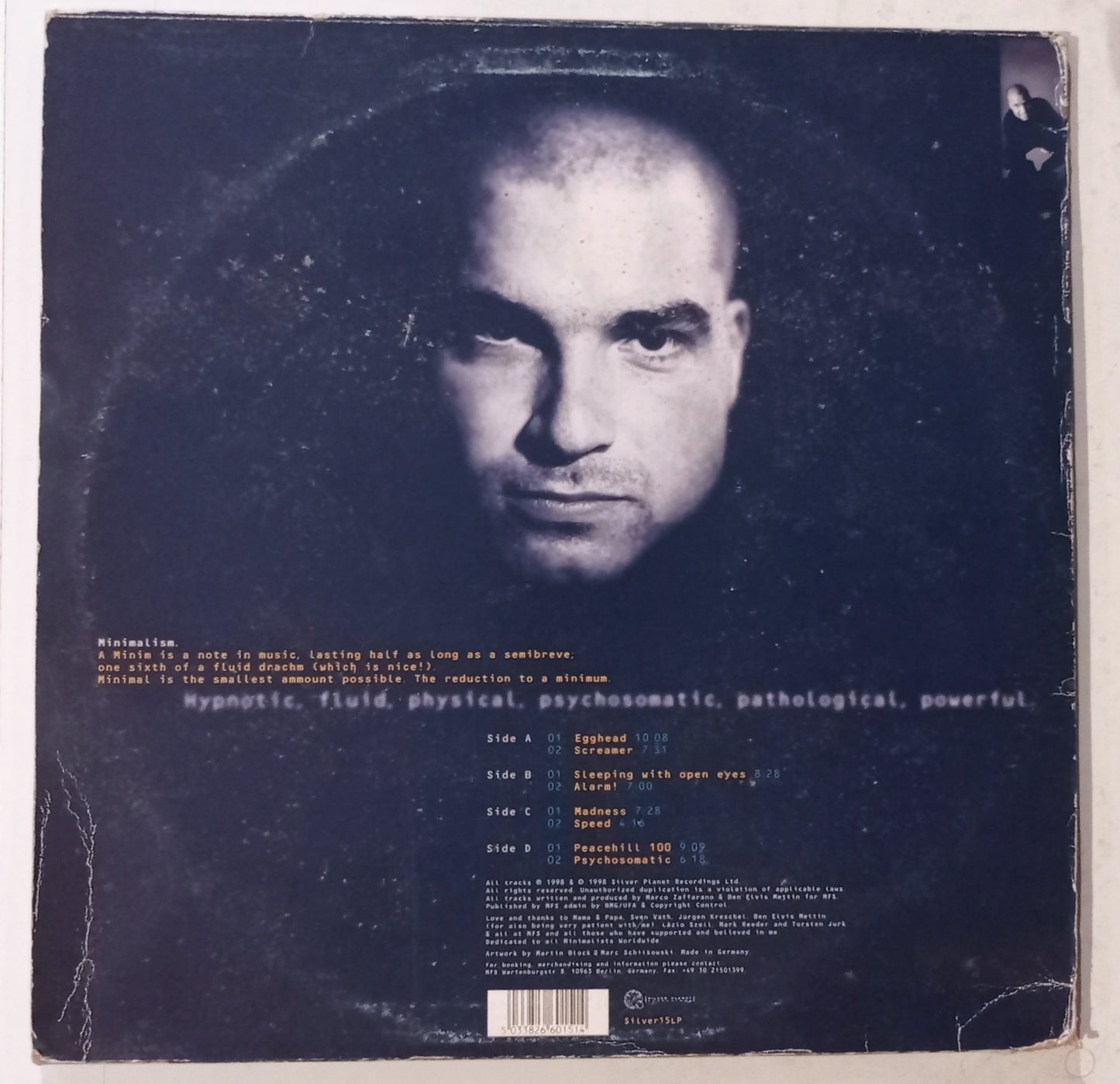 Marco Zaffarano - Minimalism (2x Vinyl 12" - Importado Inglaterra - USADO)