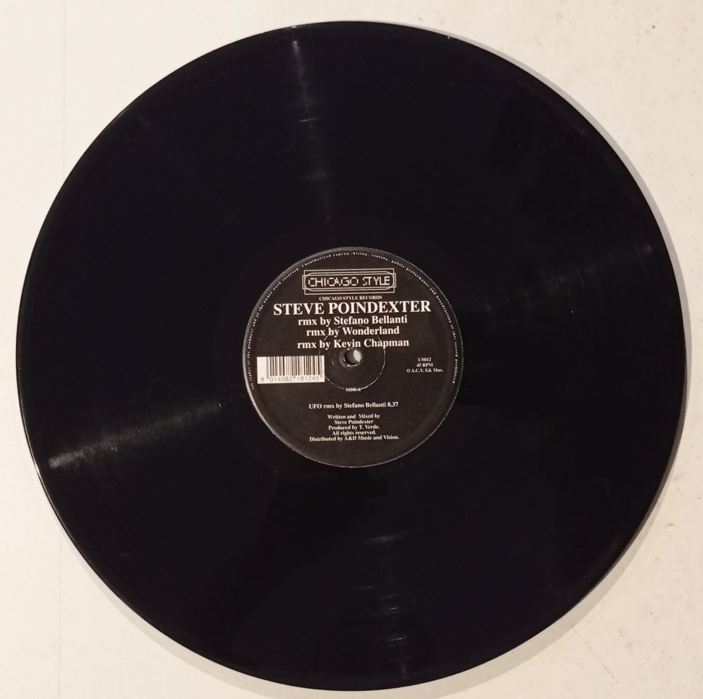Steve Poindexter - remixes (Vimyl 12" - Importado Itália - USADO)
