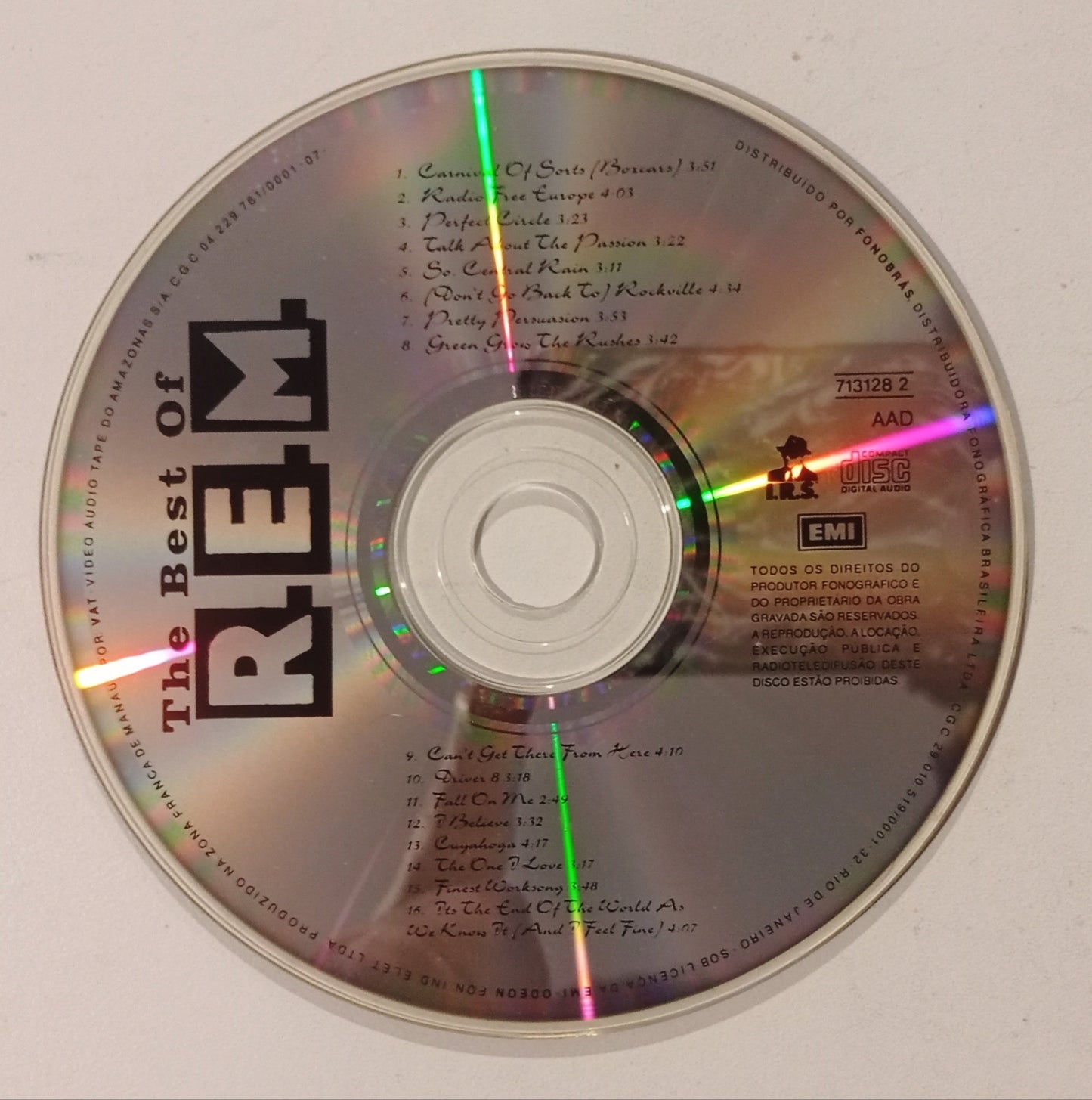 R.E.M. - The Best Of (CD Nacional Usado)