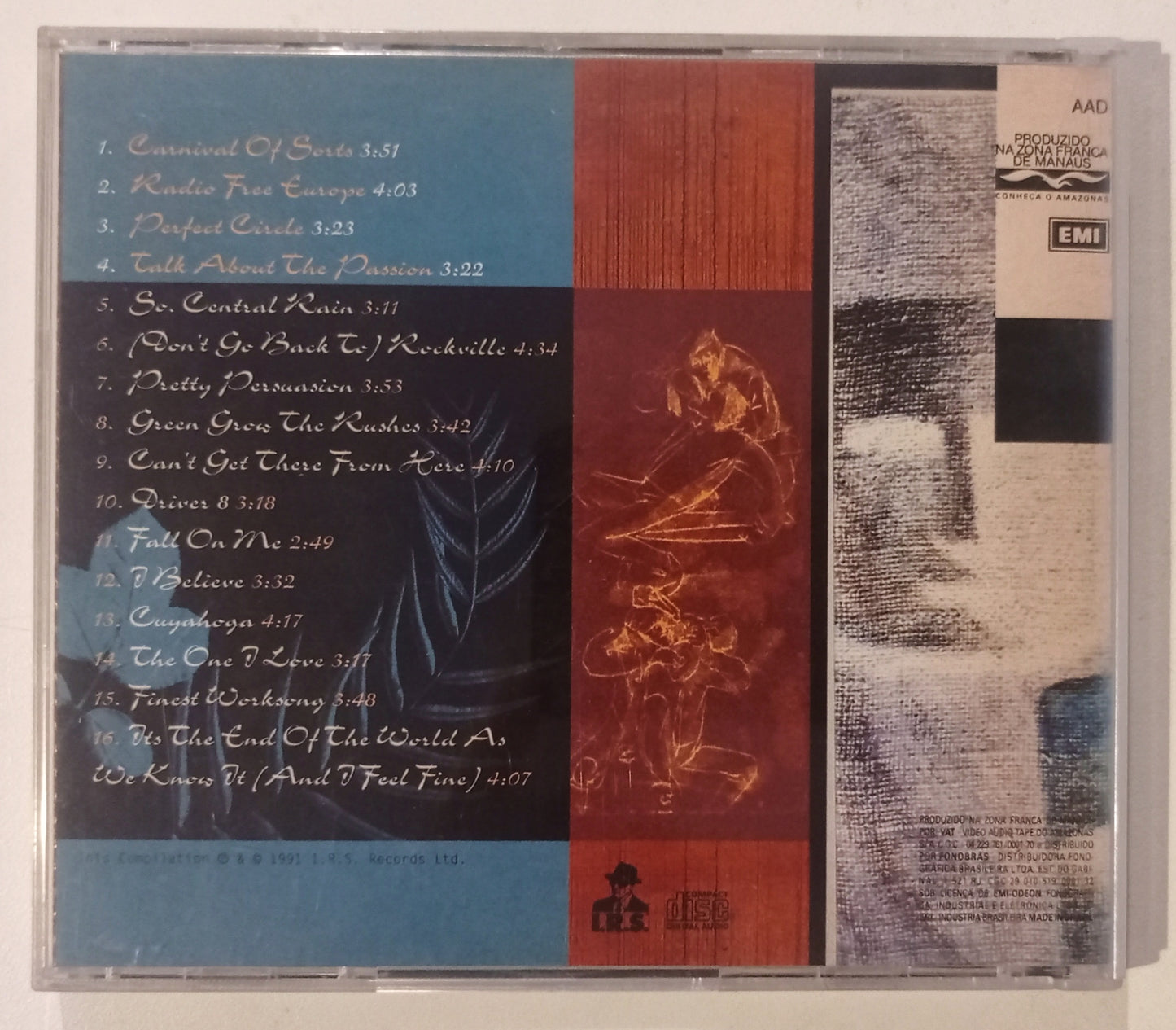 R.E.M. - The Best Of (CD Nacional Usado)
