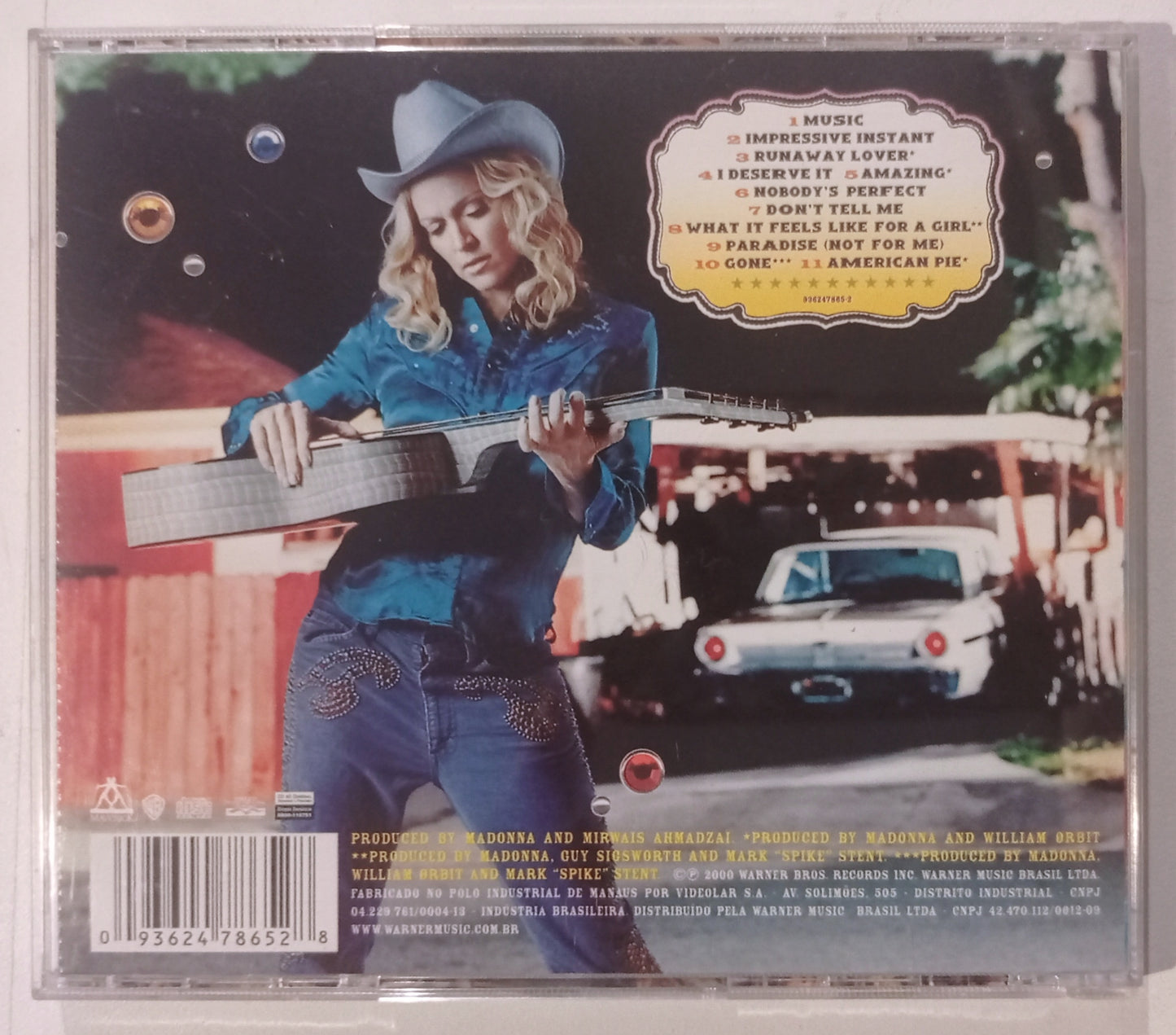 Madonna - Music (CD Nacional Usado)