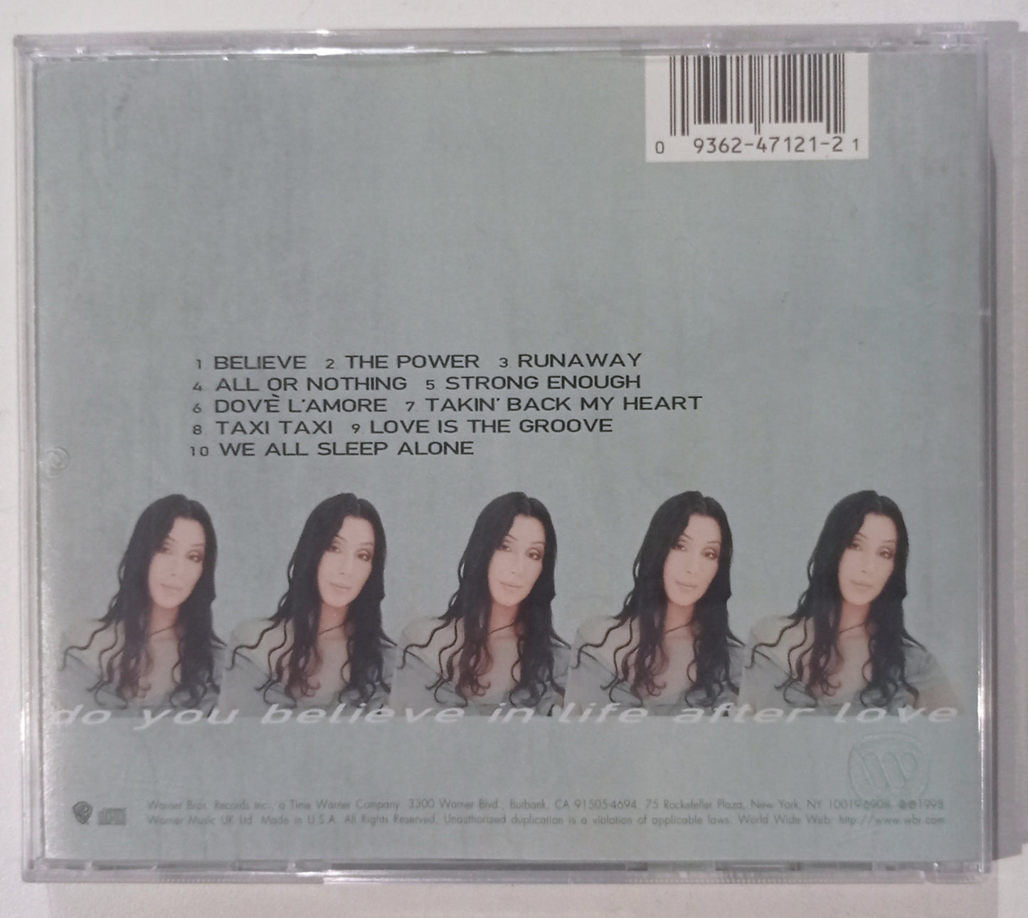Cher - Believe (CD Importado USA Usado)